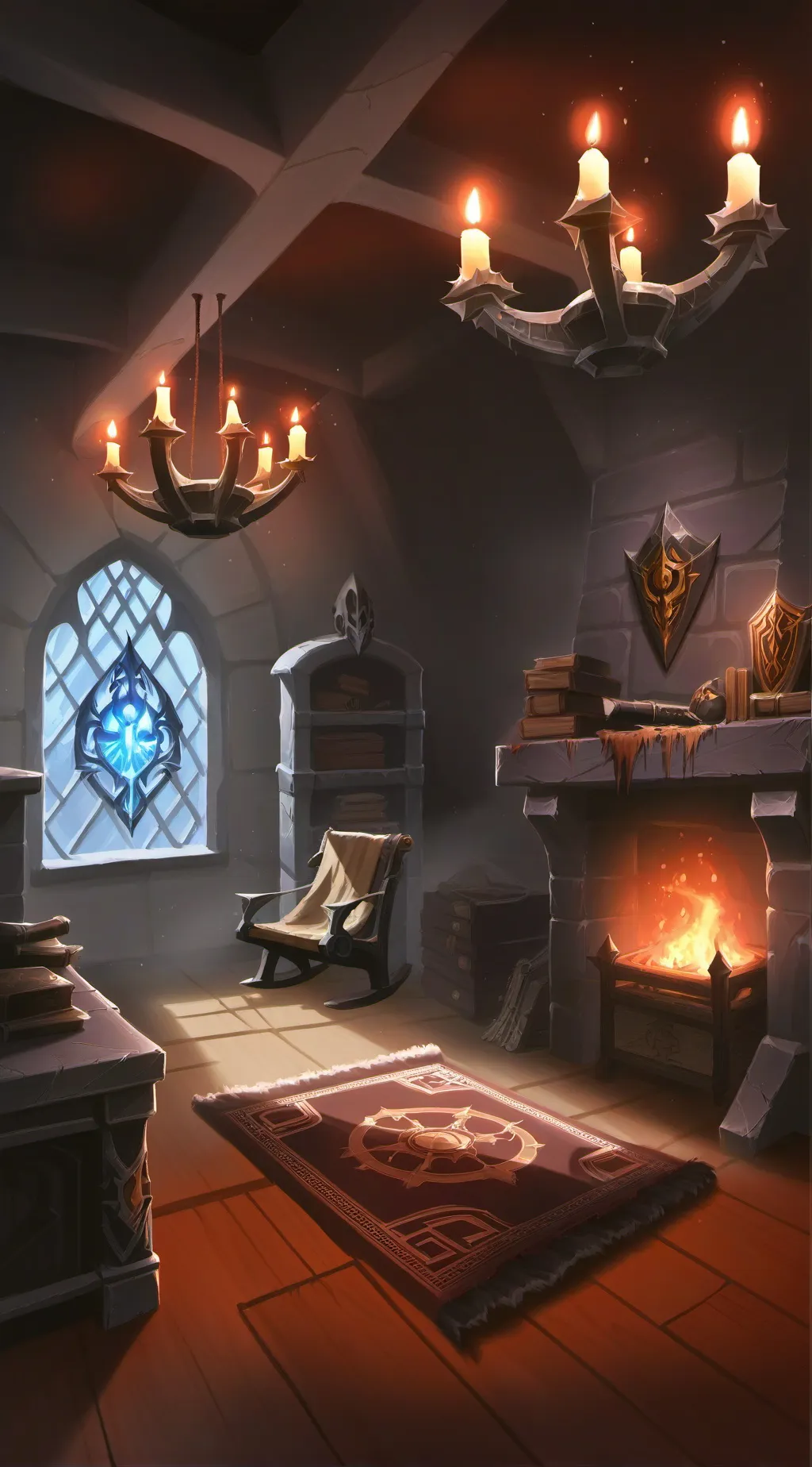 ai character: your dorm wow  background