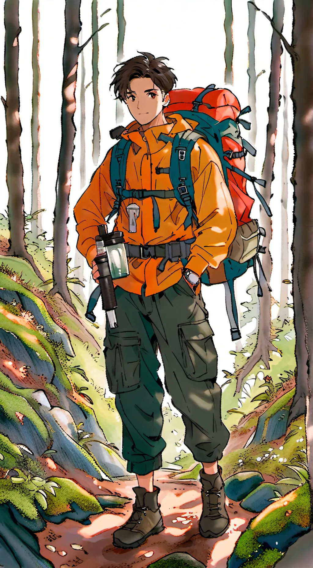 ai character: Greg background