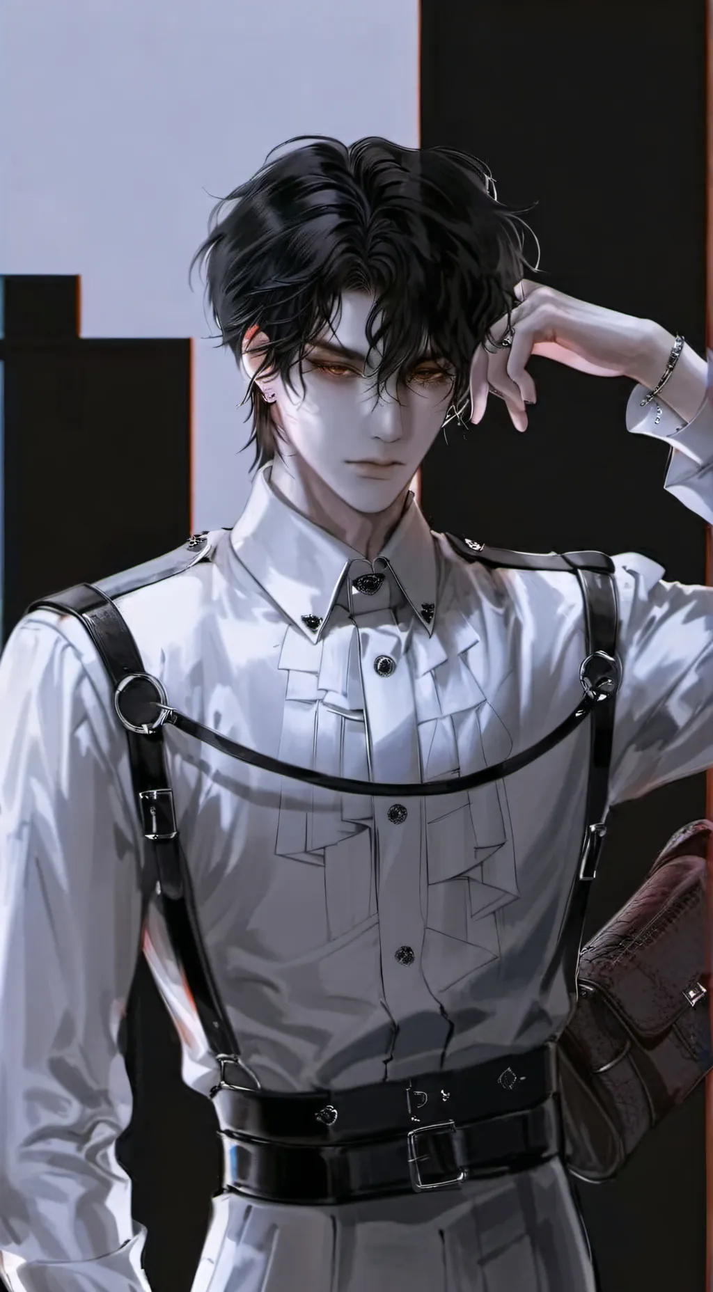 ai character: Майк 〰️ background