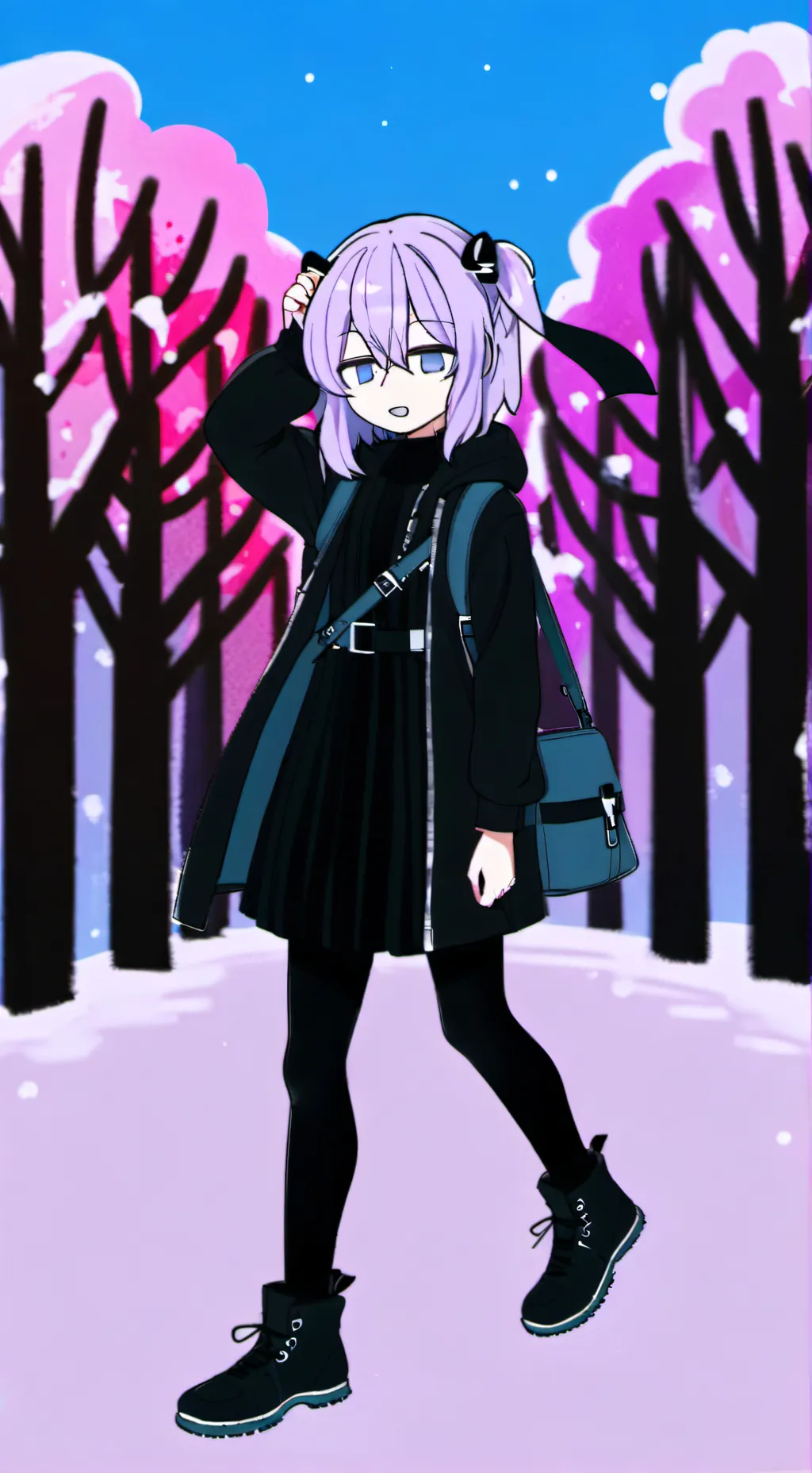 ai character: the forever Cookie background