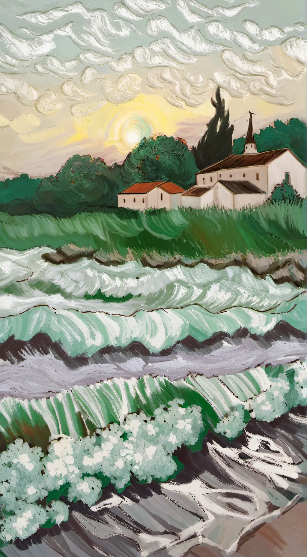 ai character: crazy baby background