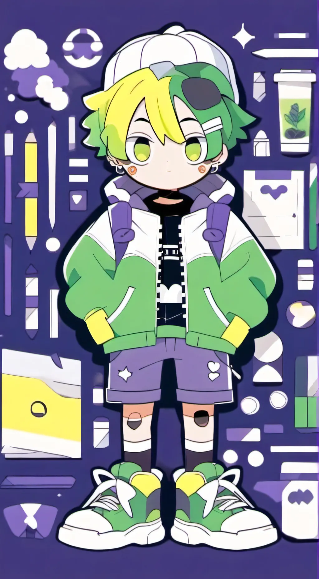 ai character: Looey background