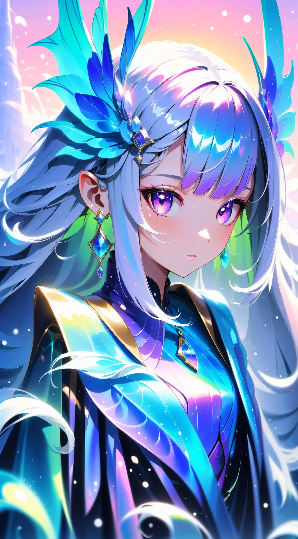 ai character: Shadow milk cookie background