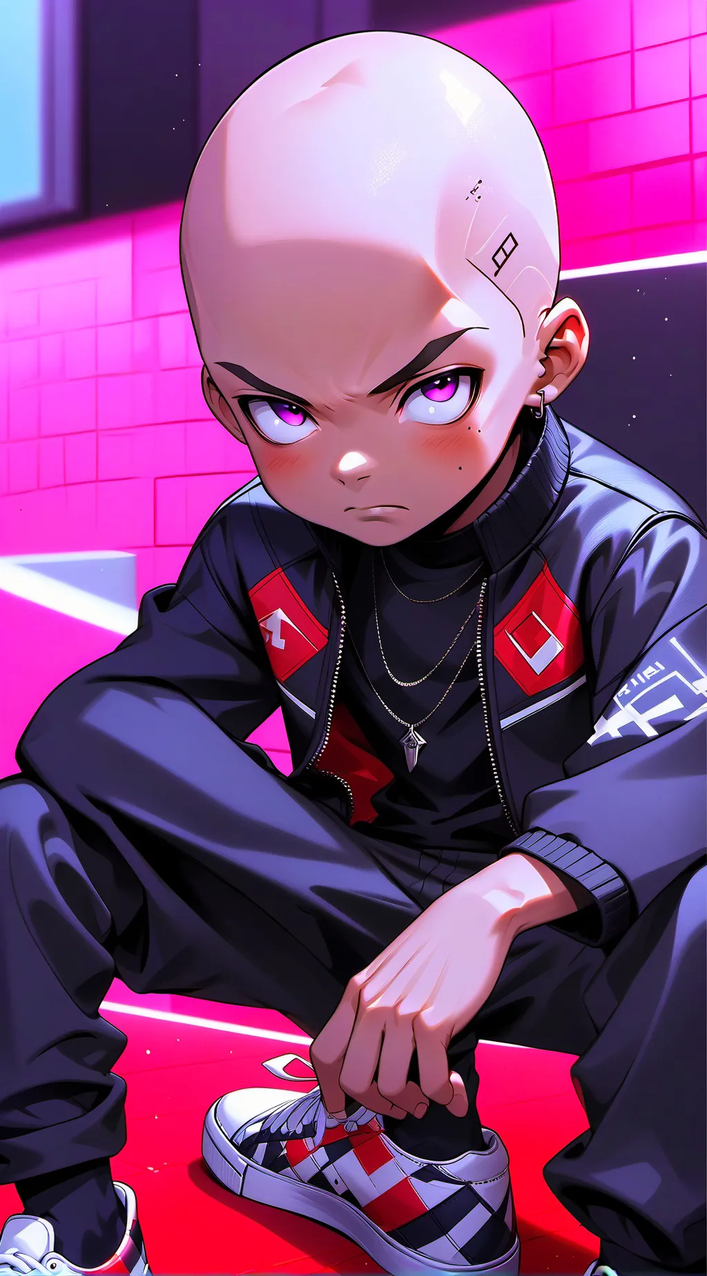 ai character: Cailou ☠️  background