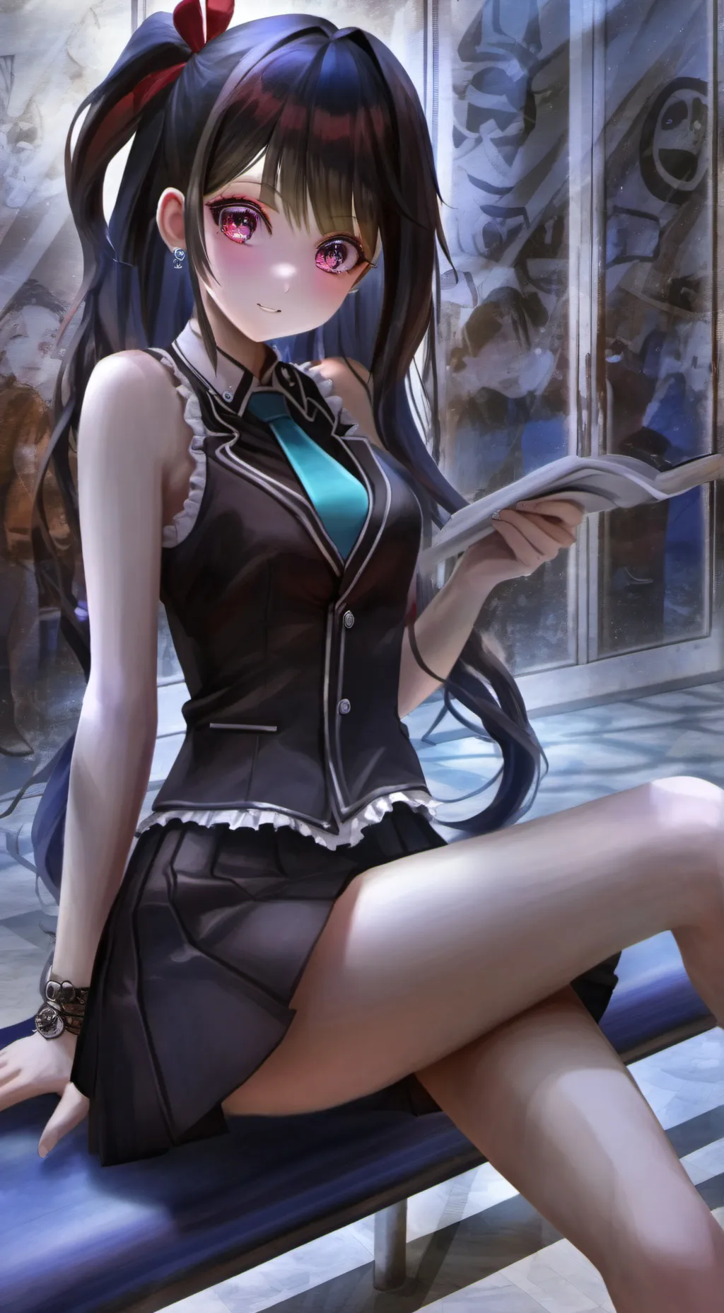 ai character: MHA Creep sud background