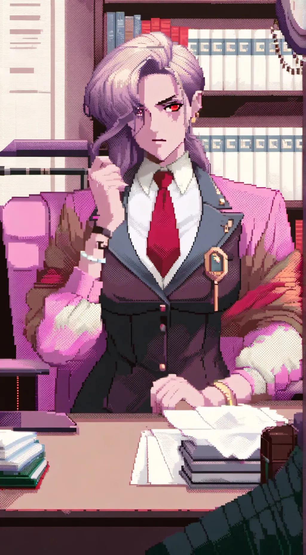 ai character: Leila background