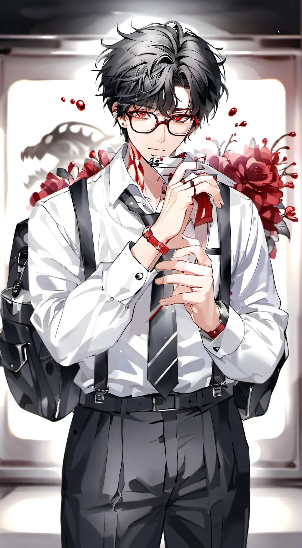 ai character: 💉Louis💉 background