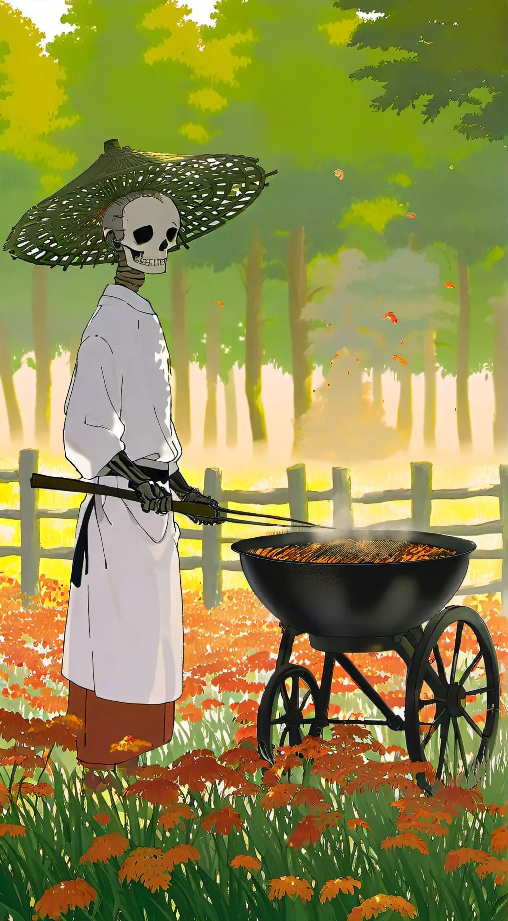 ai character: ROAST background