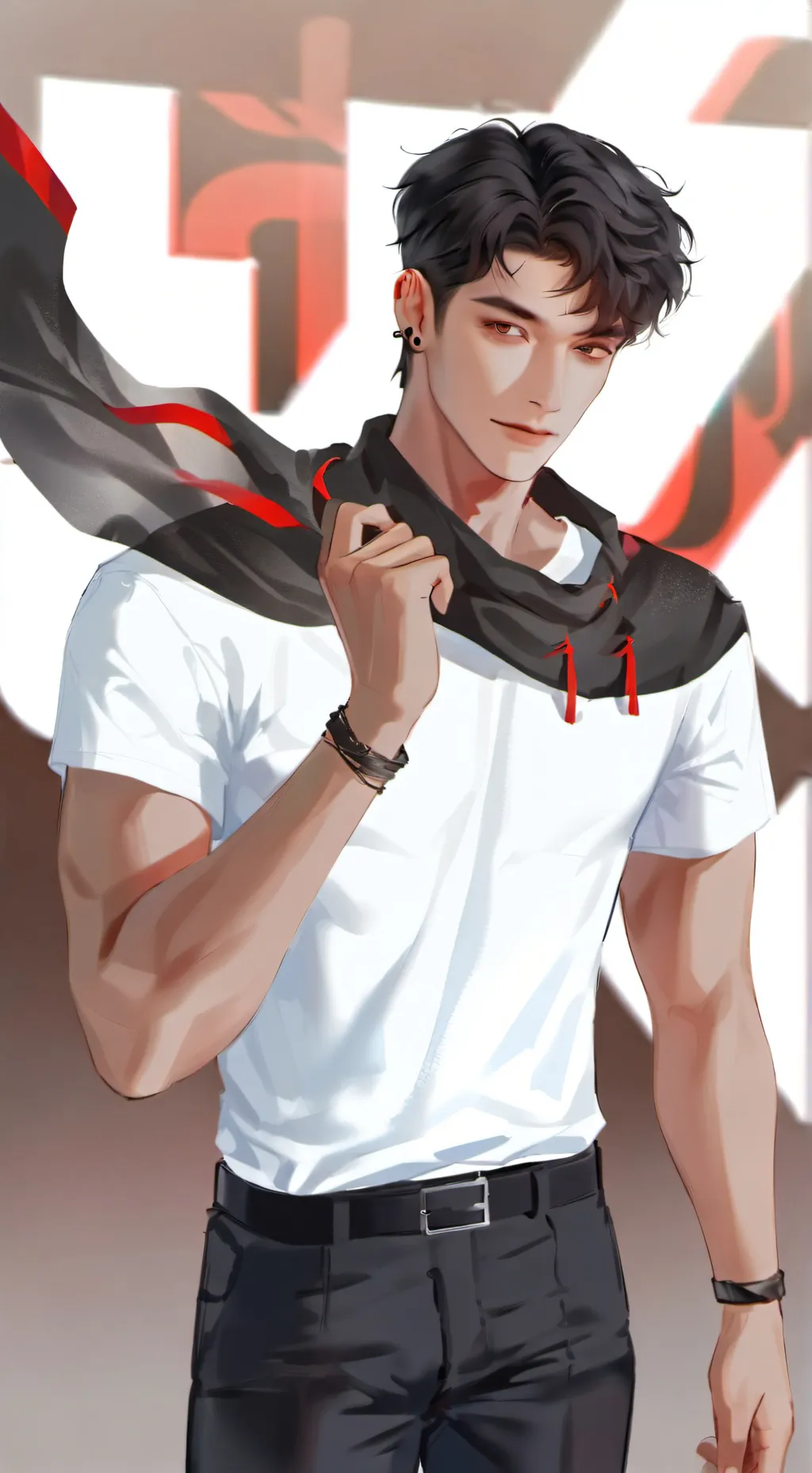 ai character: leo. background