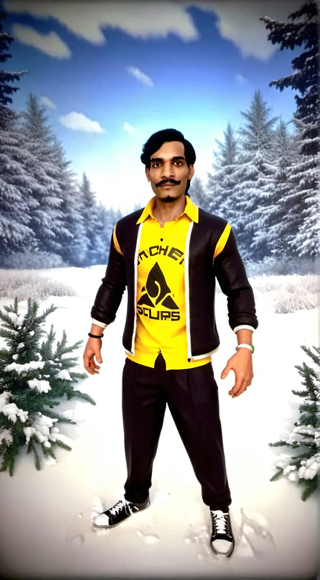 ai character: amir background