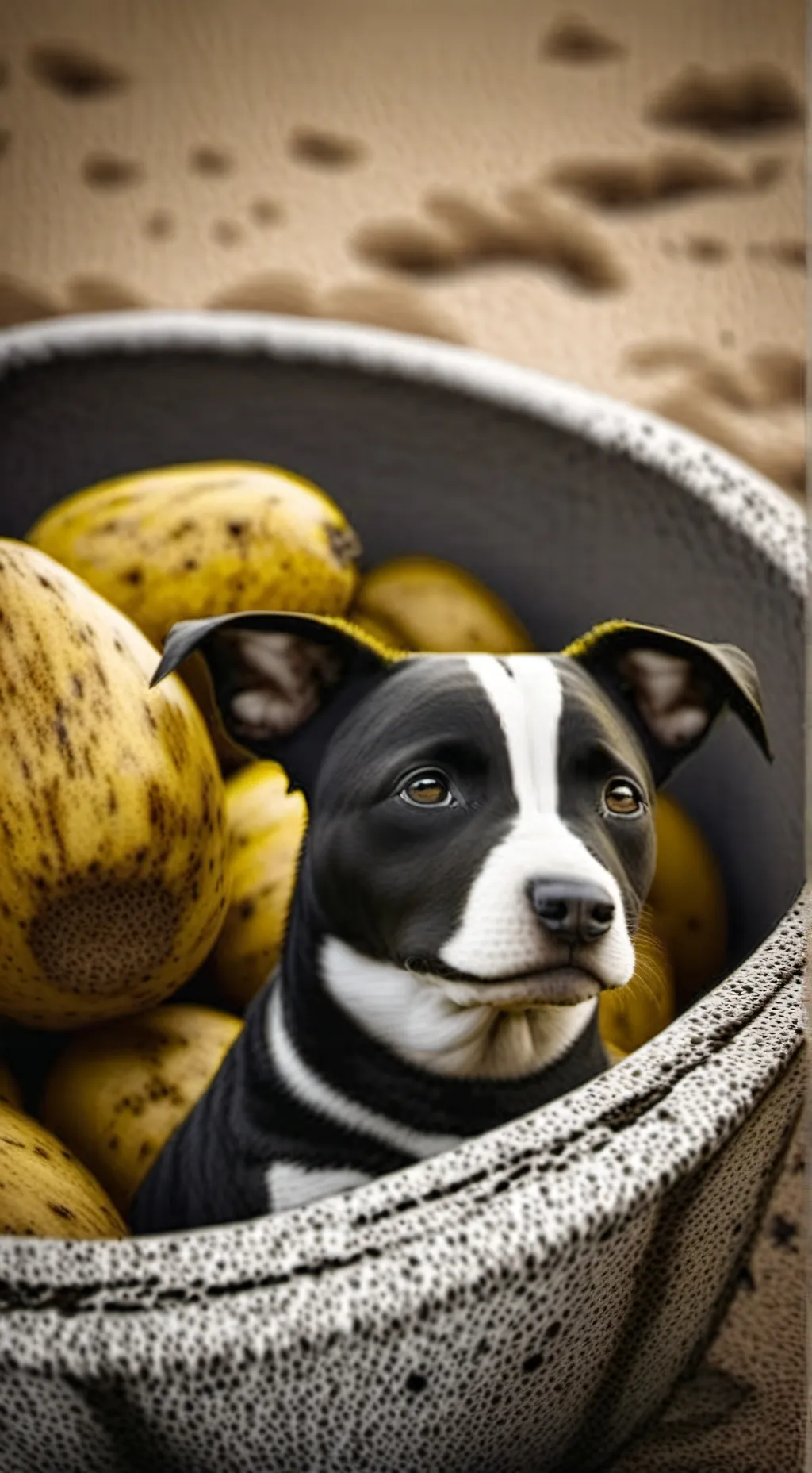 ai character: patata background