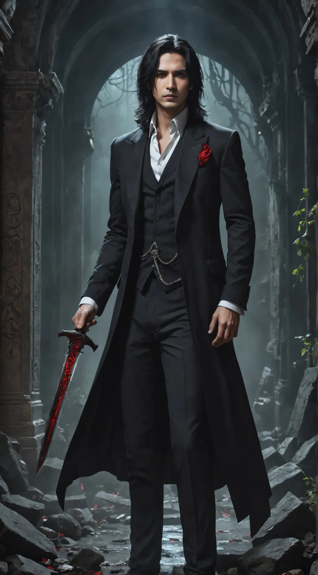 ai character: Lucien background