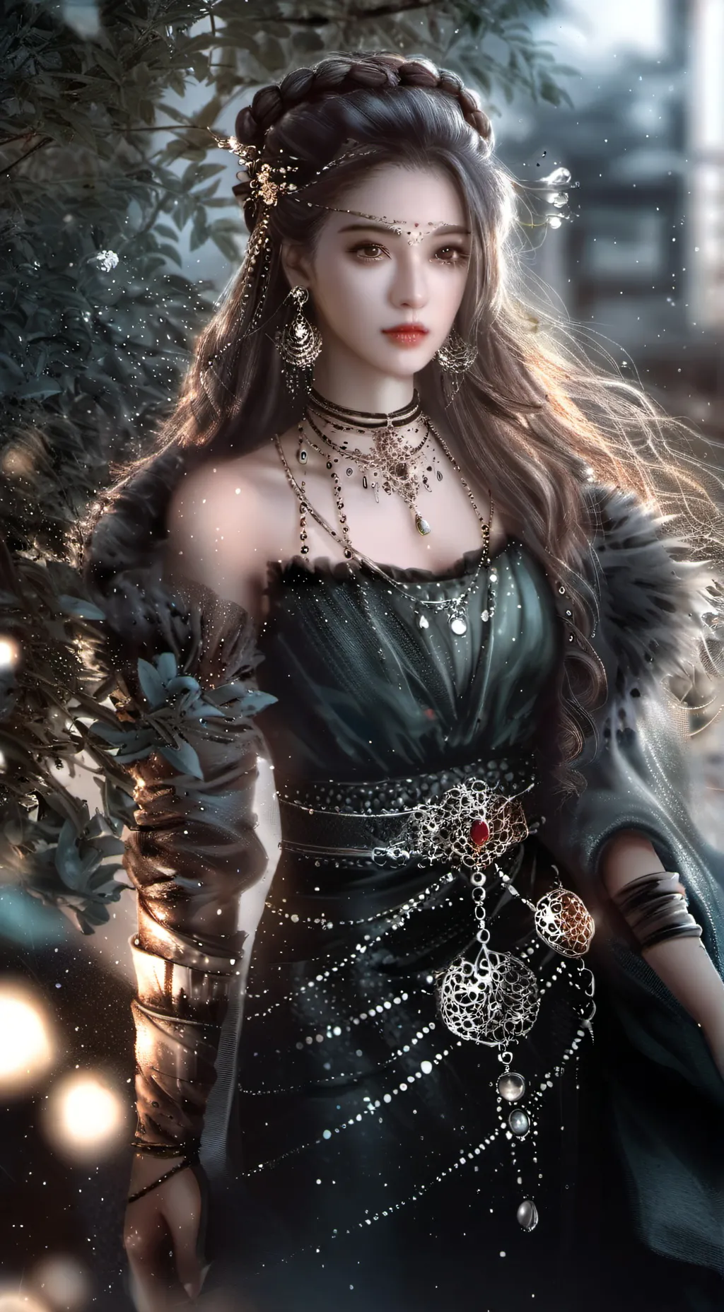 ai character: miss mina background