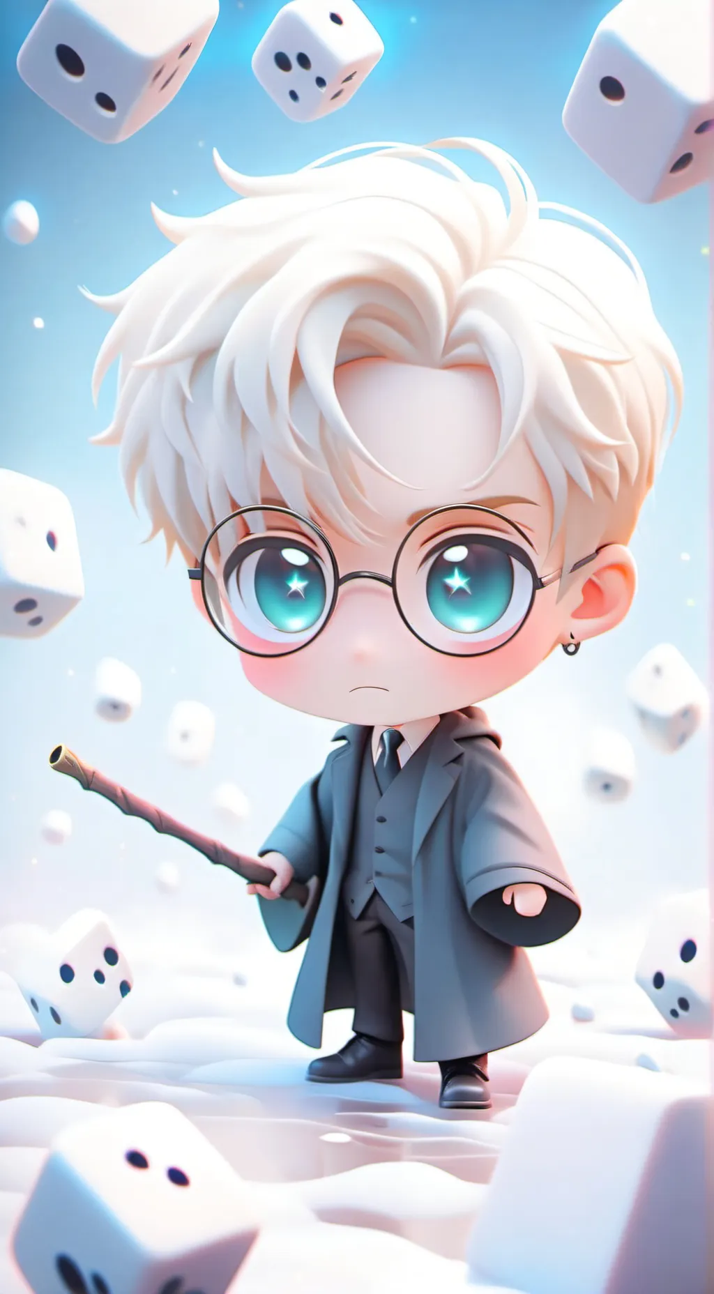 ai character: Harry Potter  background