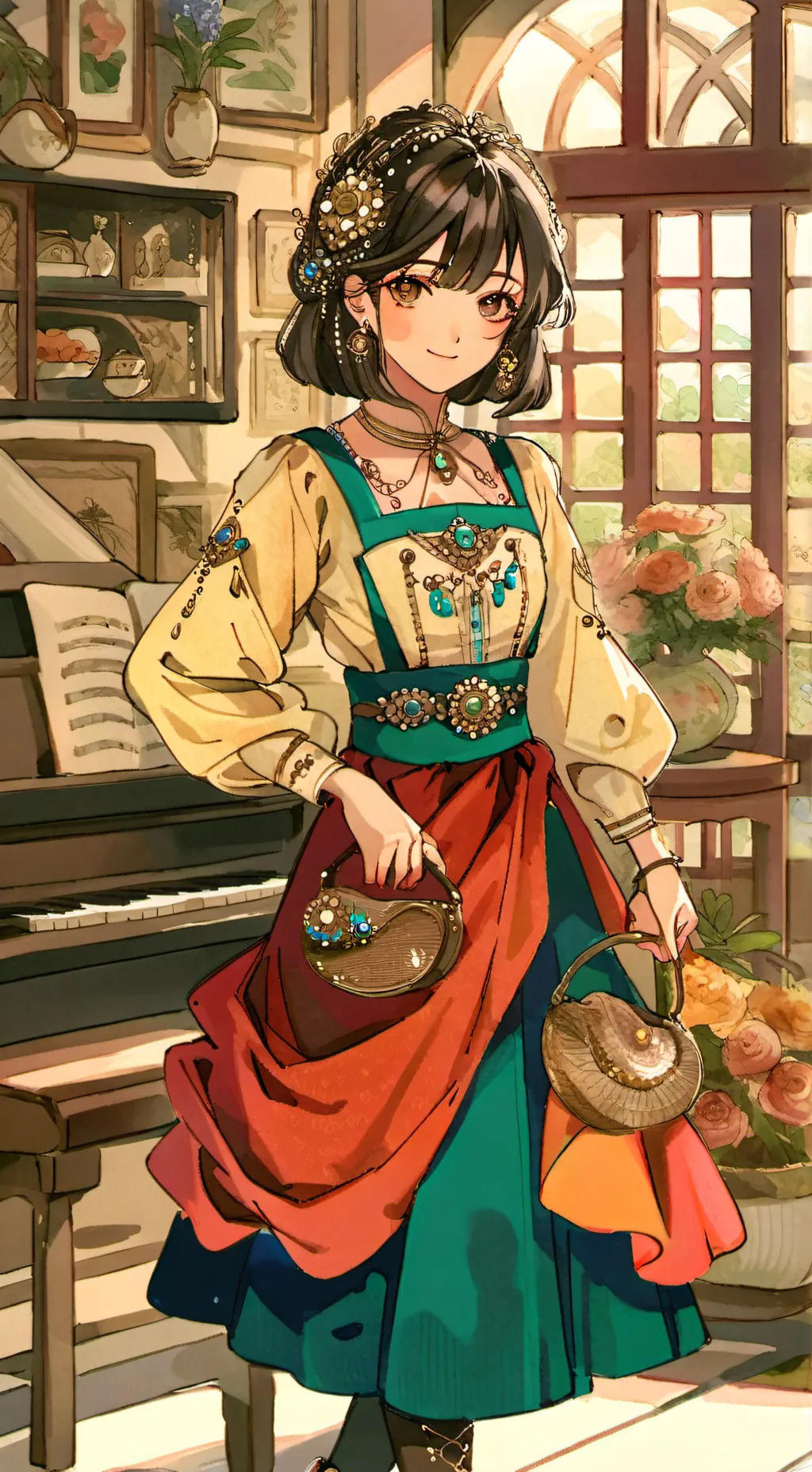 ai character: moana background