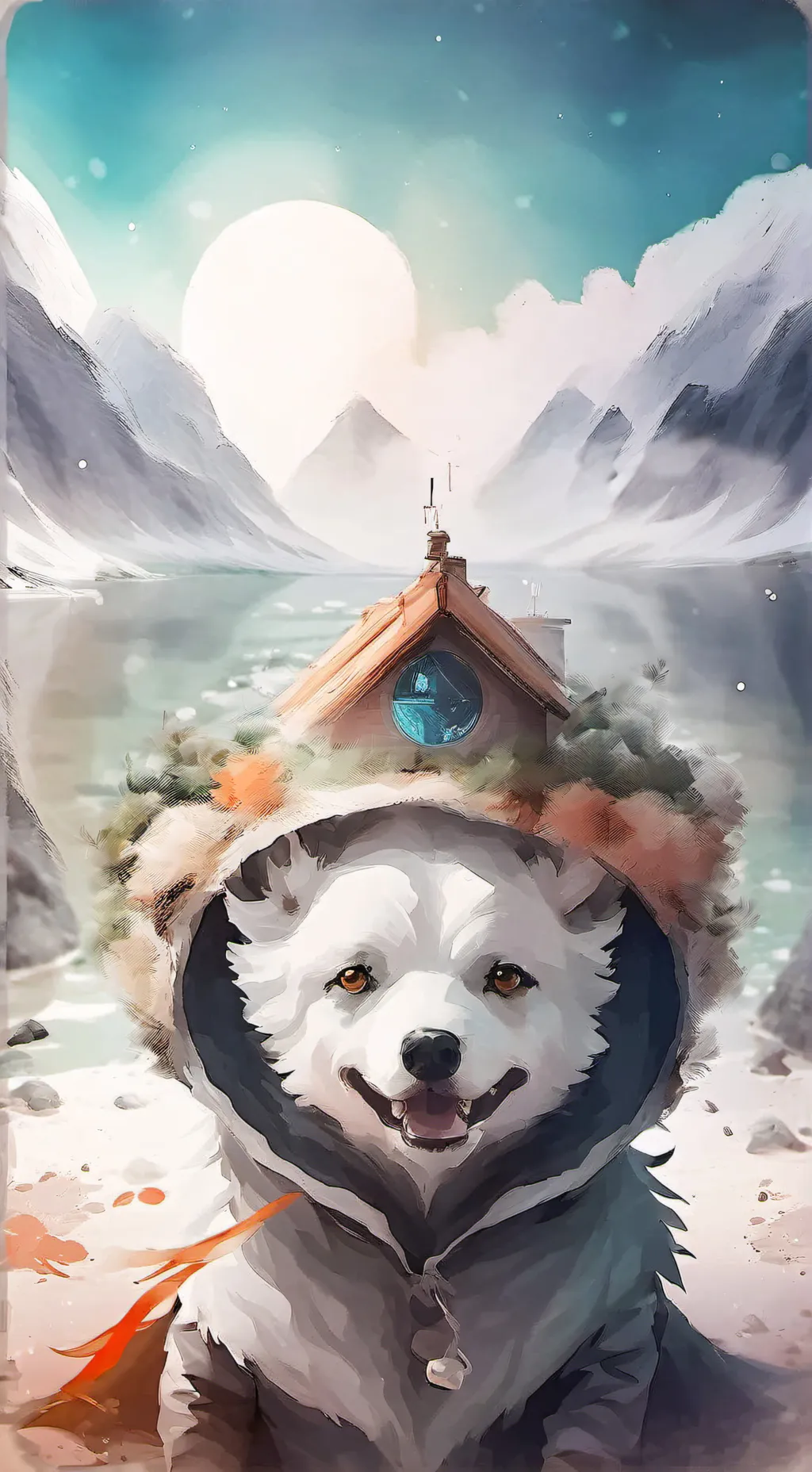 ai character: test background