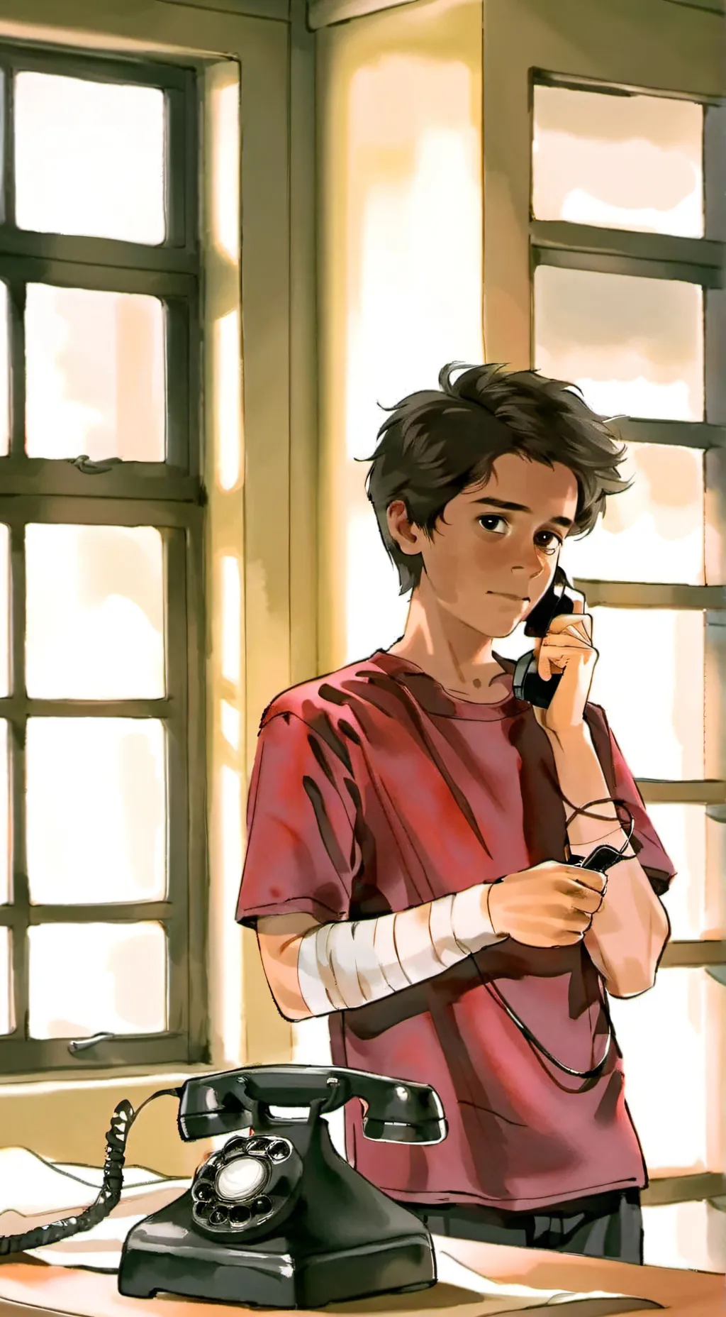 ai character: Eddie Kaspbrak background