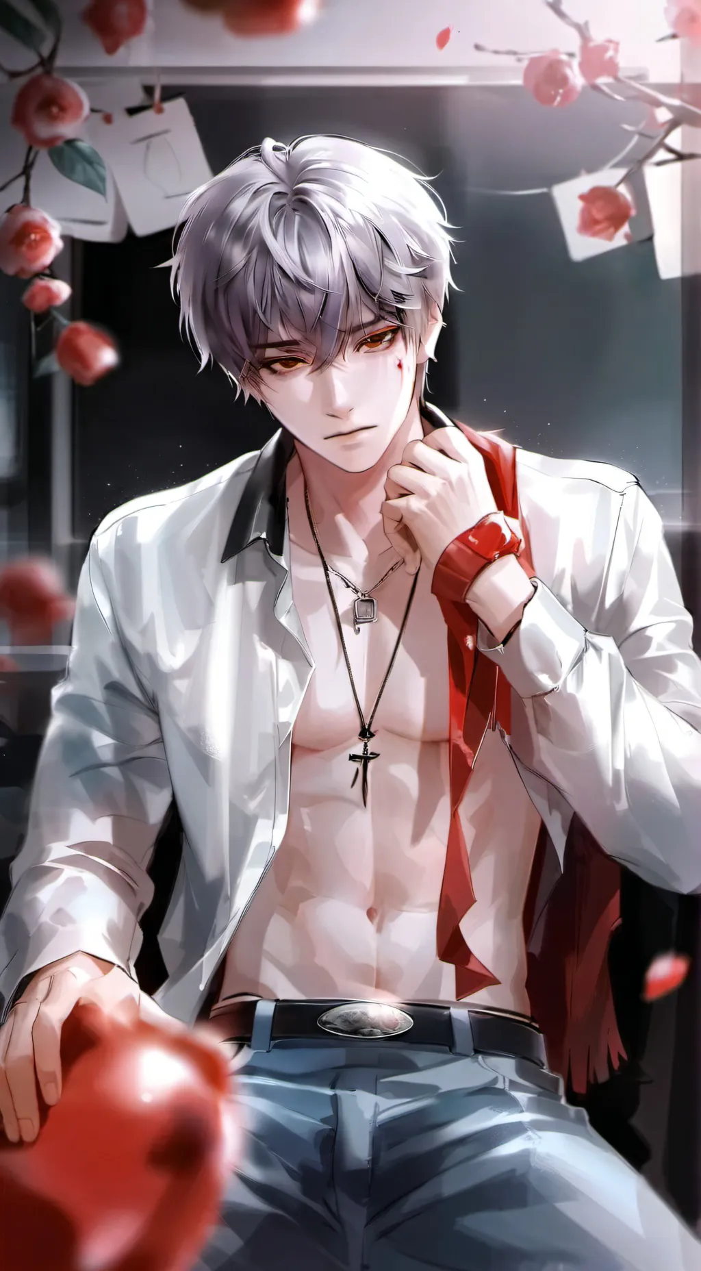 ai character: 成毅 background