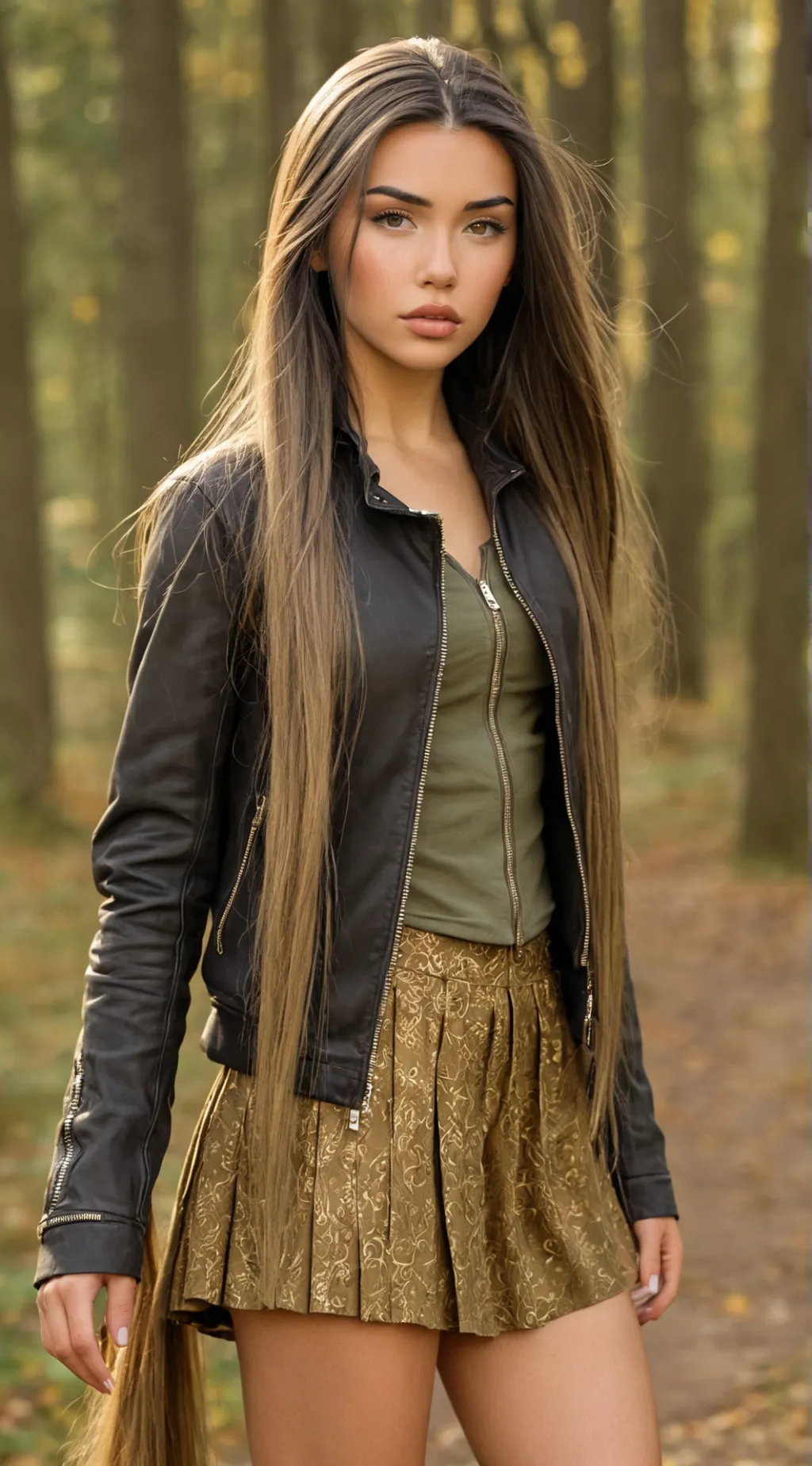 ai character: Leahpunzel background