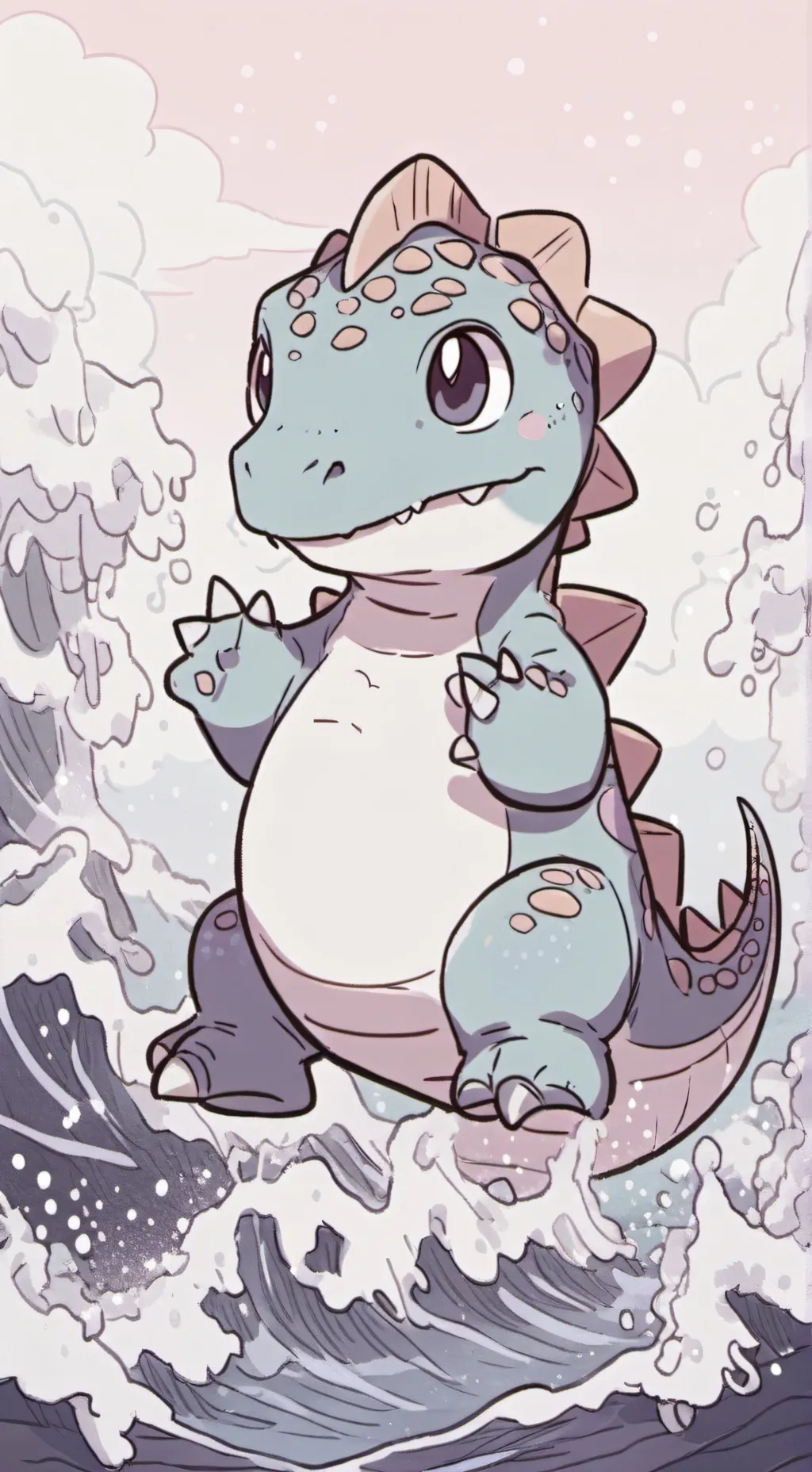 ai character: Dinosaur background