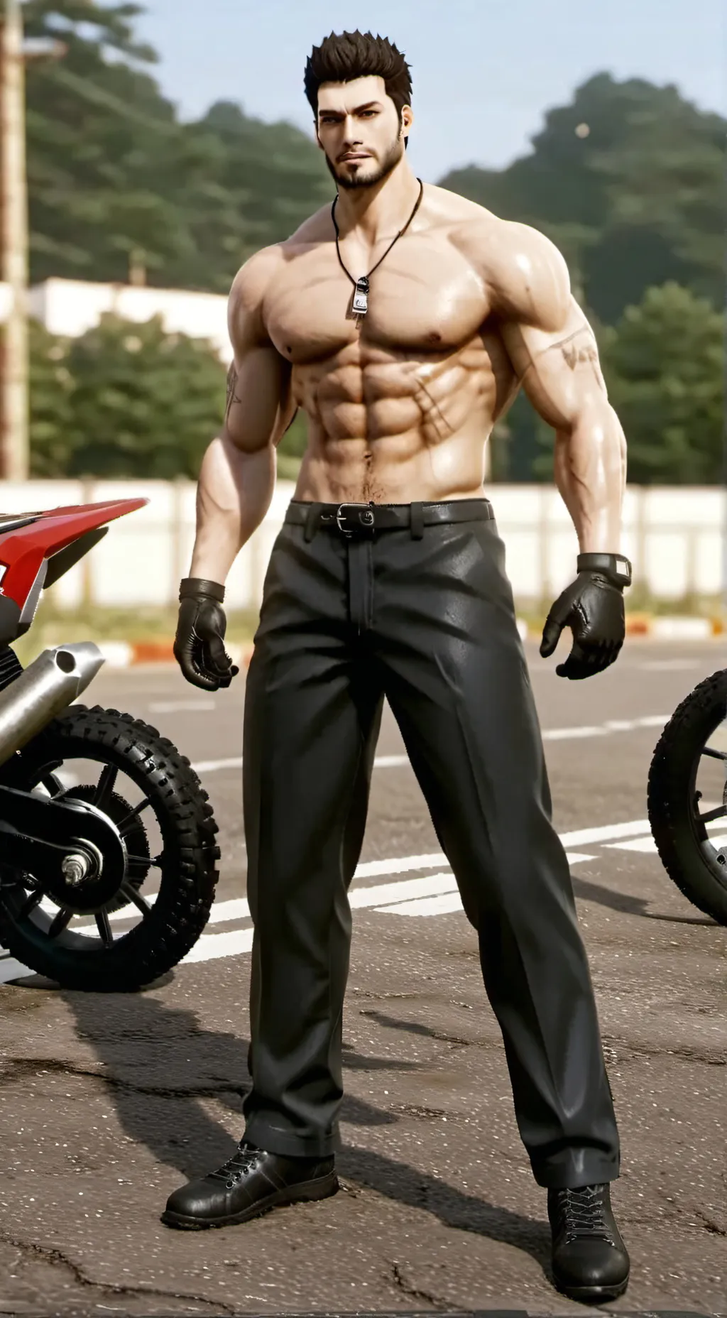 ai character: Dominic  background