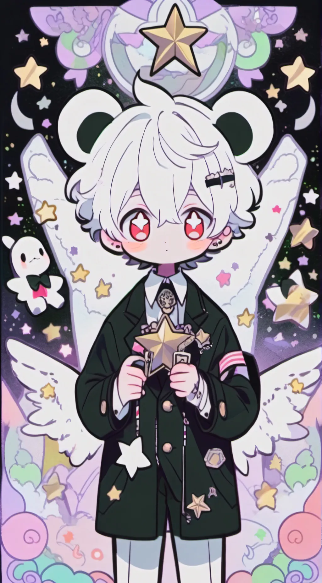 ai character: OCD background