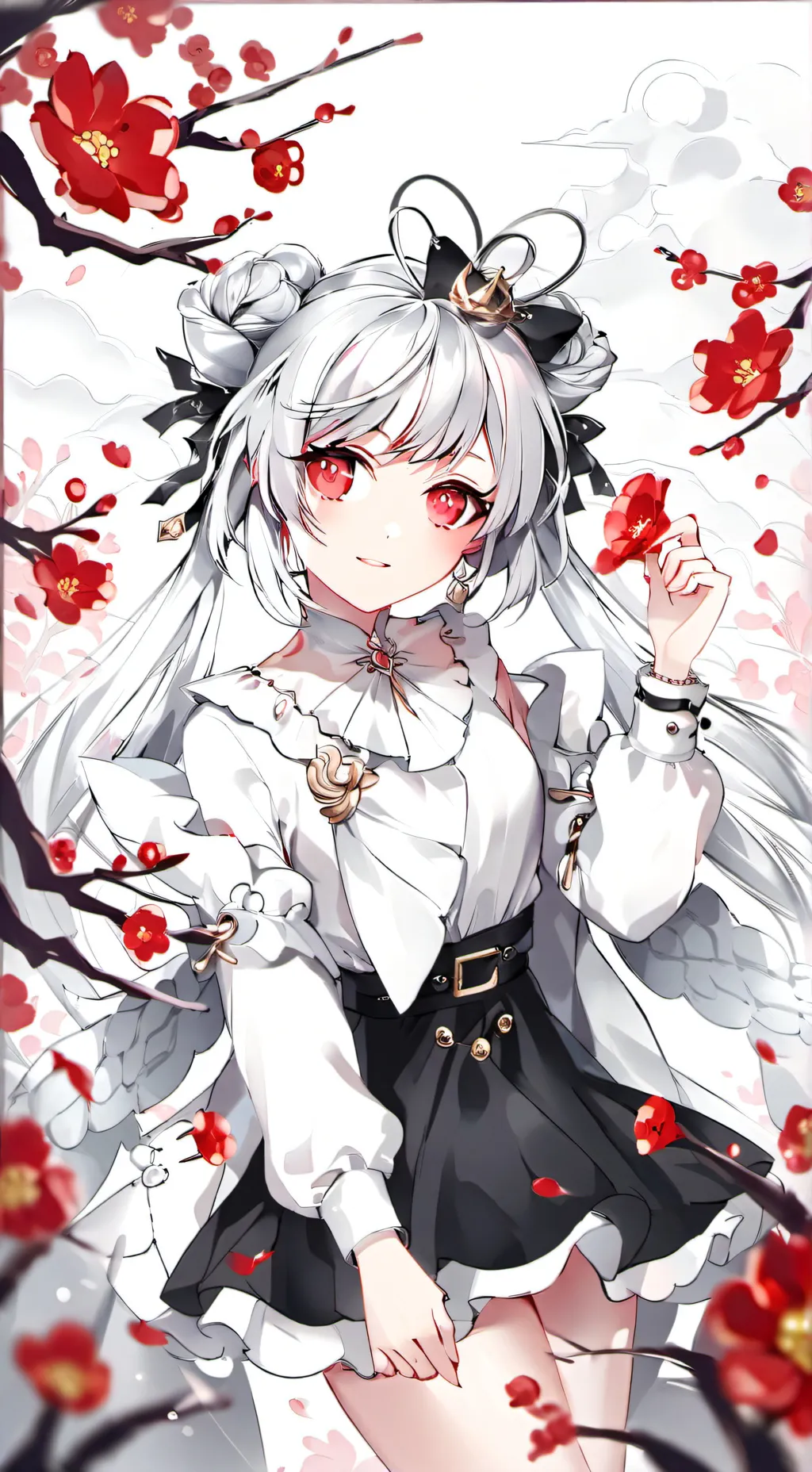 ai character: Luna  background