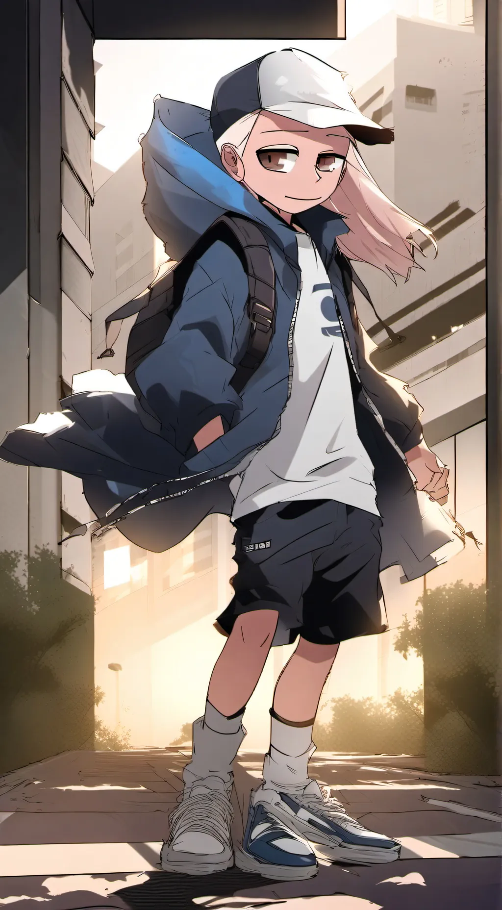 ai character: sans y chara roto💔 background