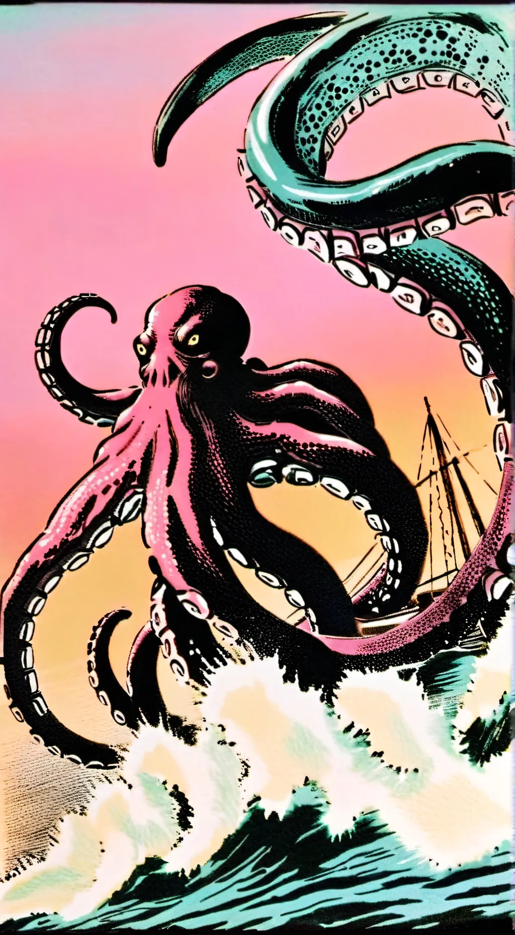 ai character: Krake background