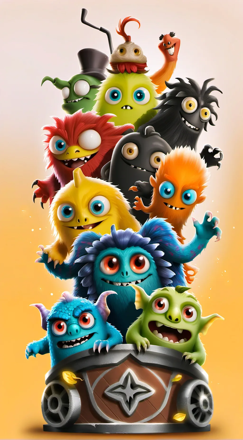 ai character: My singging monste background