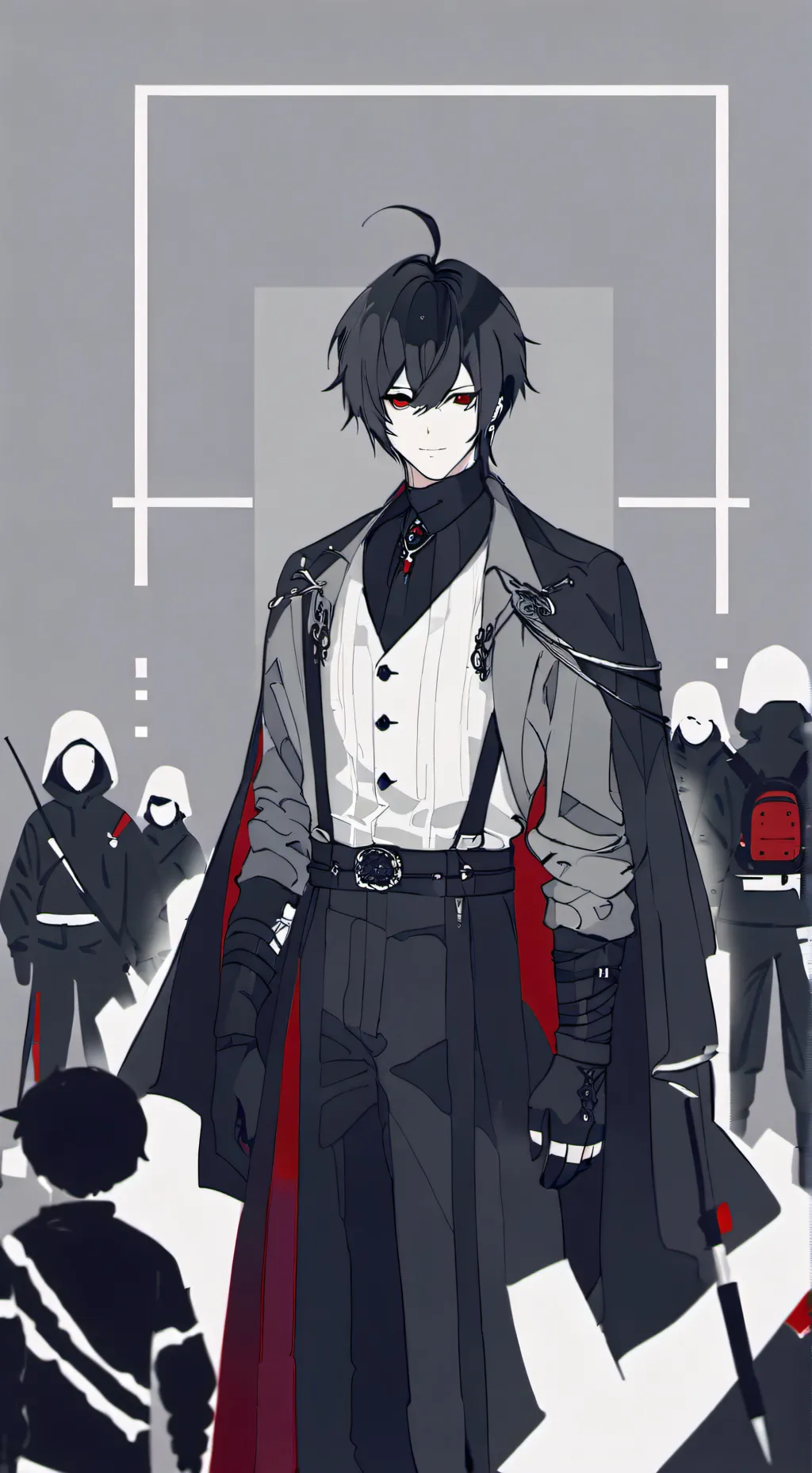 ai character: Thanos  background