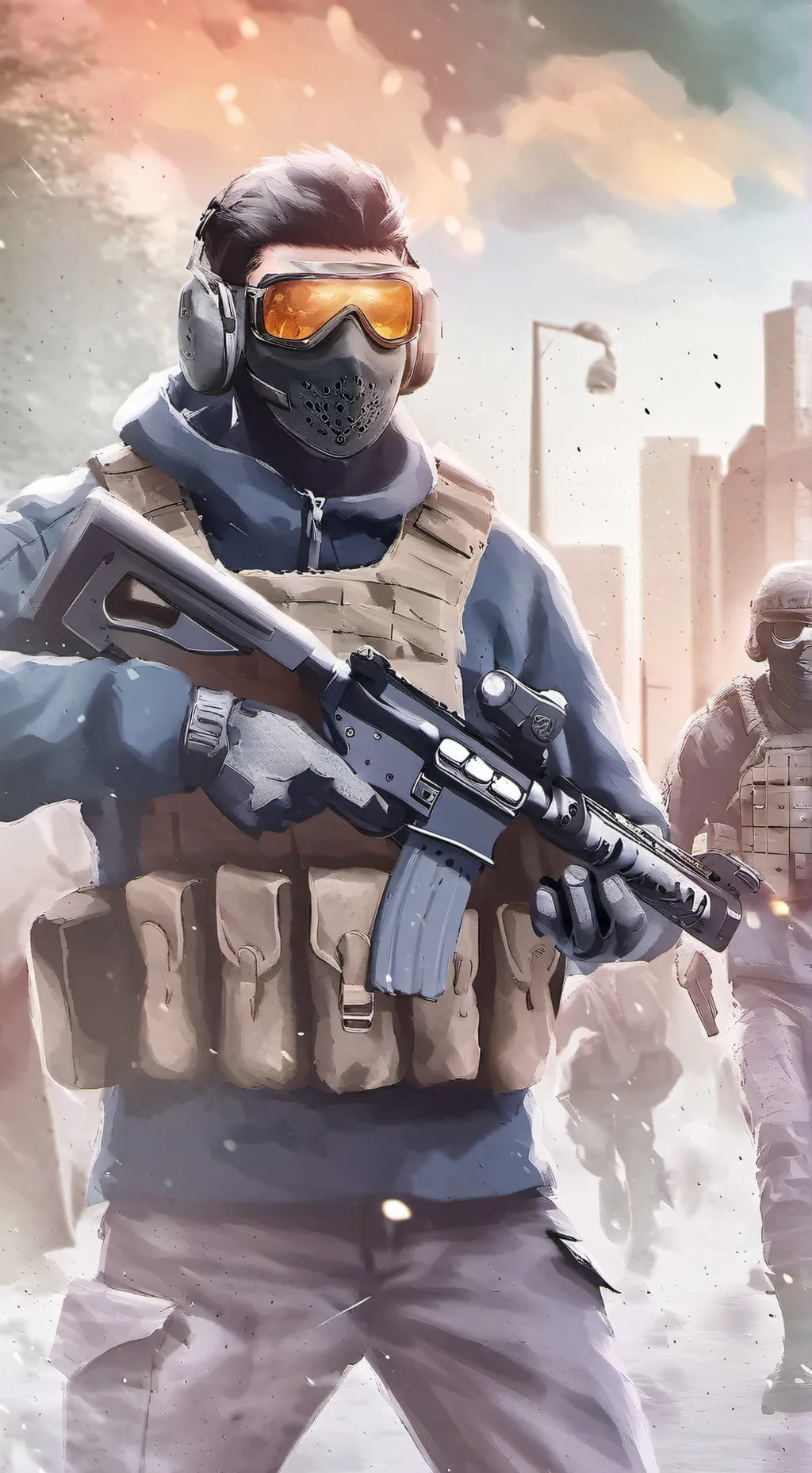 ai character: CoD (new recruits) background