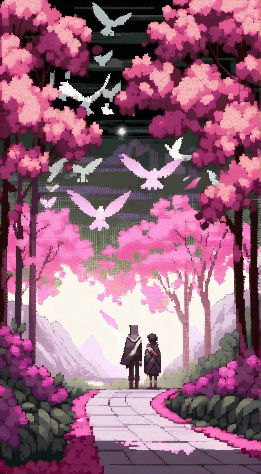 ai character: Kny school★ background