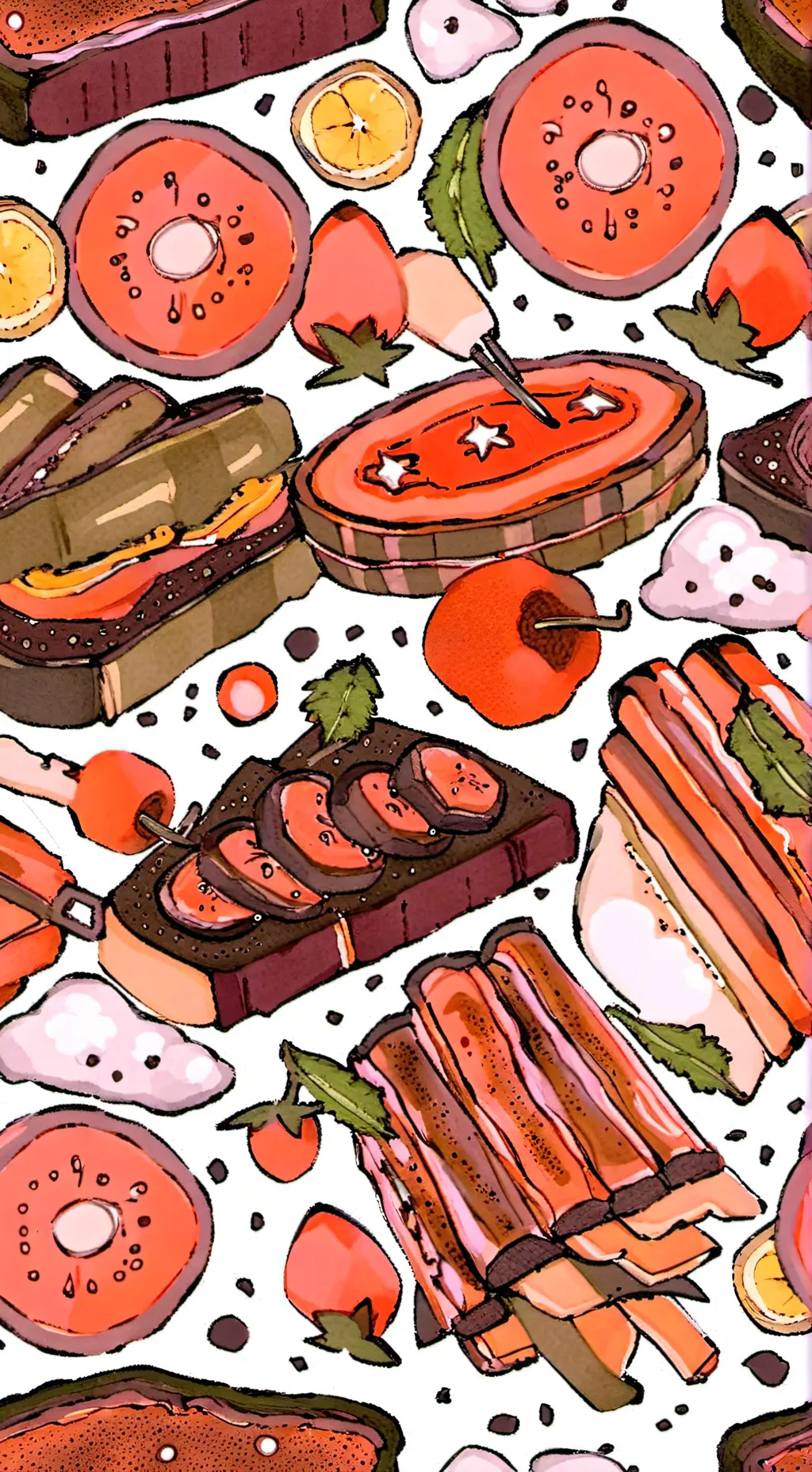 ai character: fat poson  background