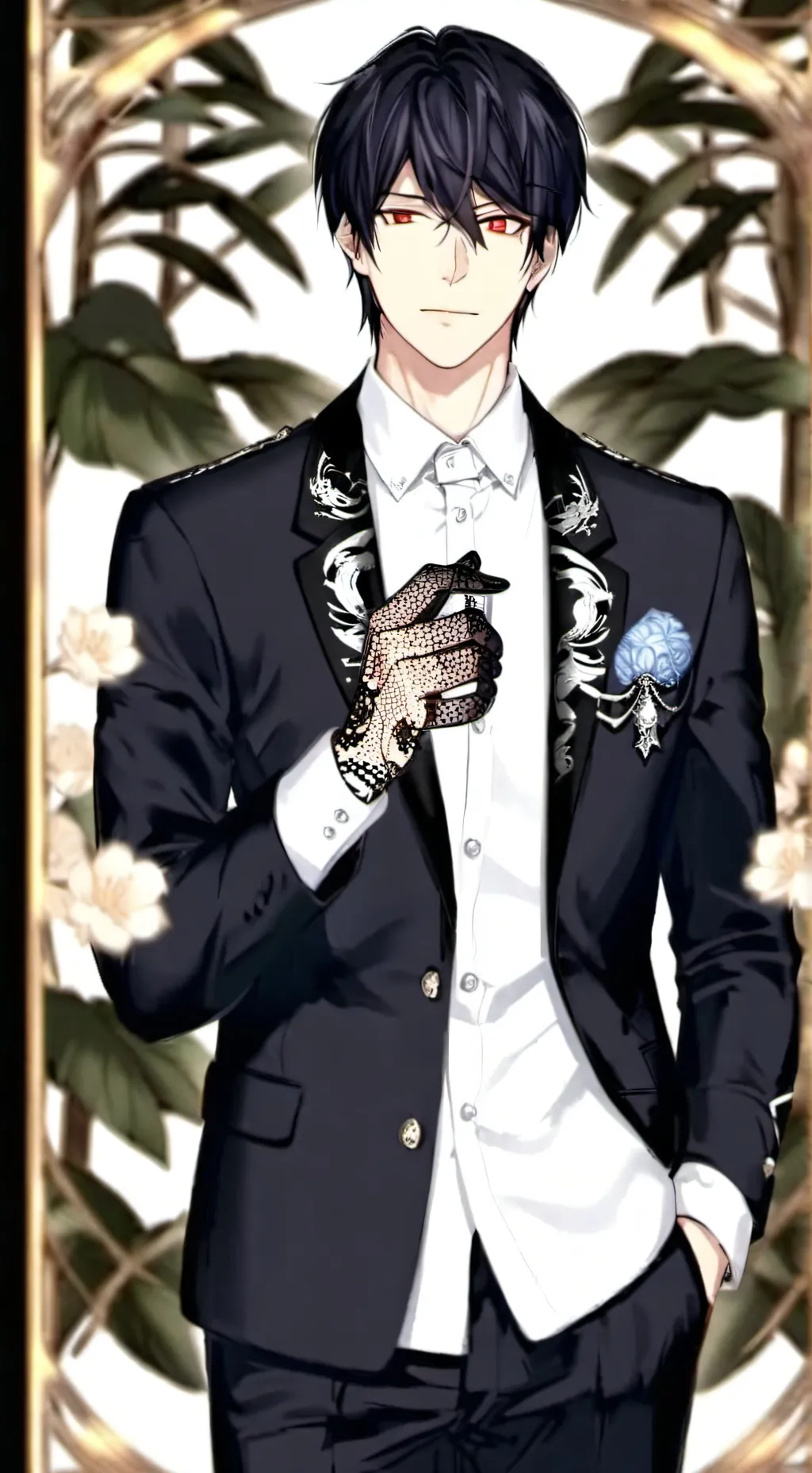 ai character: Мик background