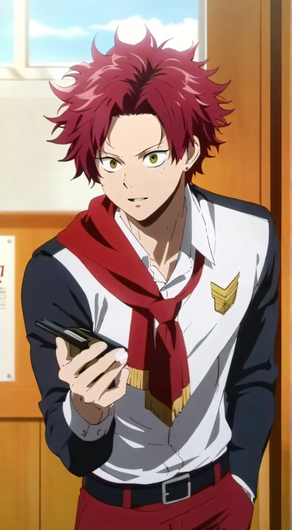 ai character: Blue Lock y mha background