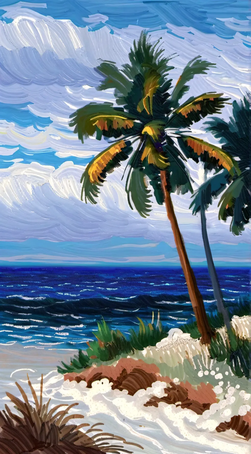 ai character: 🐚🦐~`JJK Beach`~🌴🥥 background