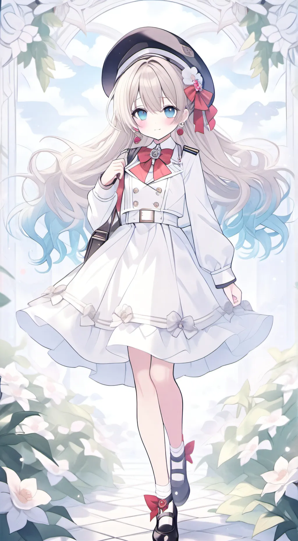 ai character: Sakura  background