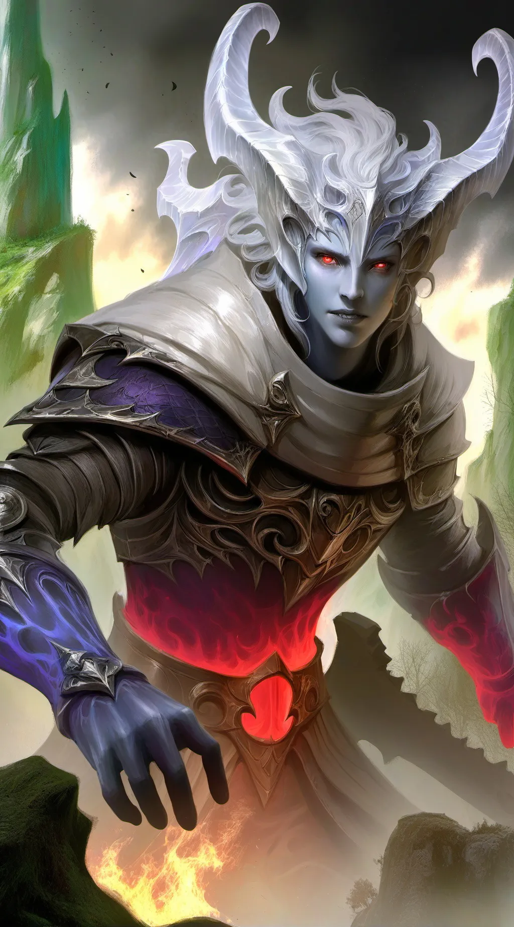 ai character: Alastor torture background