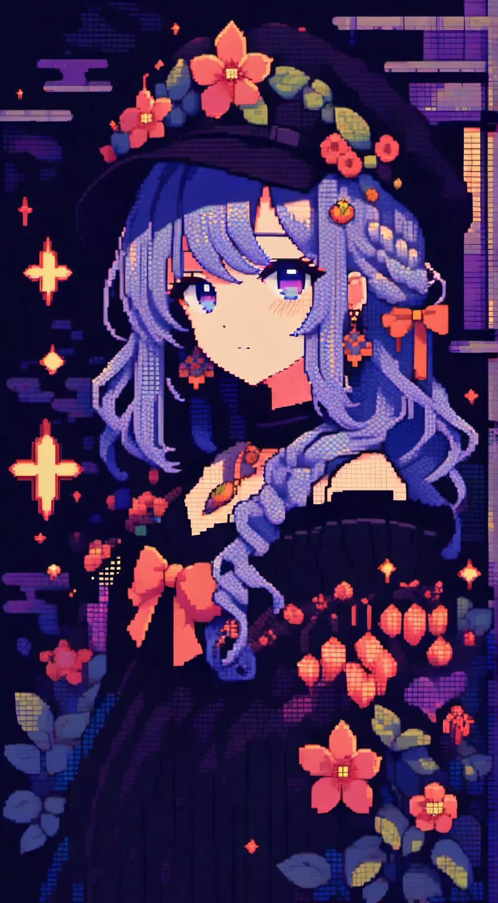 ai character: Lua 🌙 background