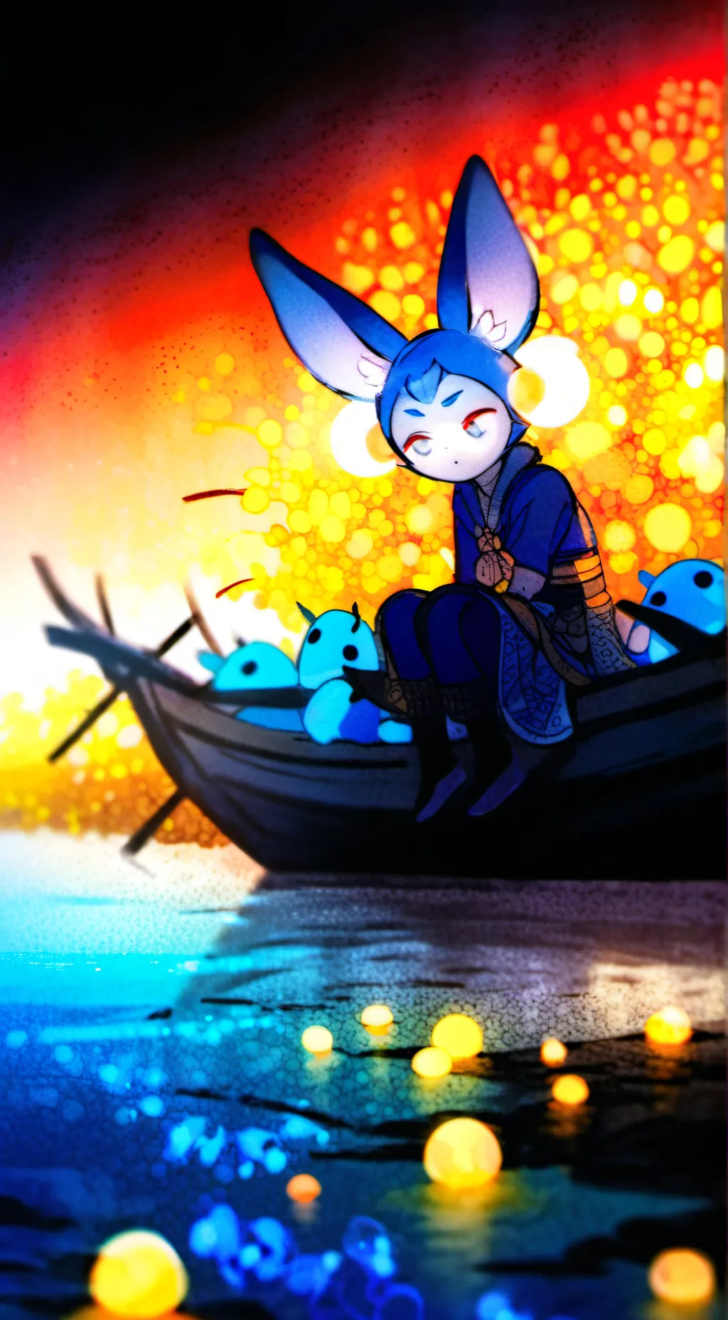 ai character: Crk background