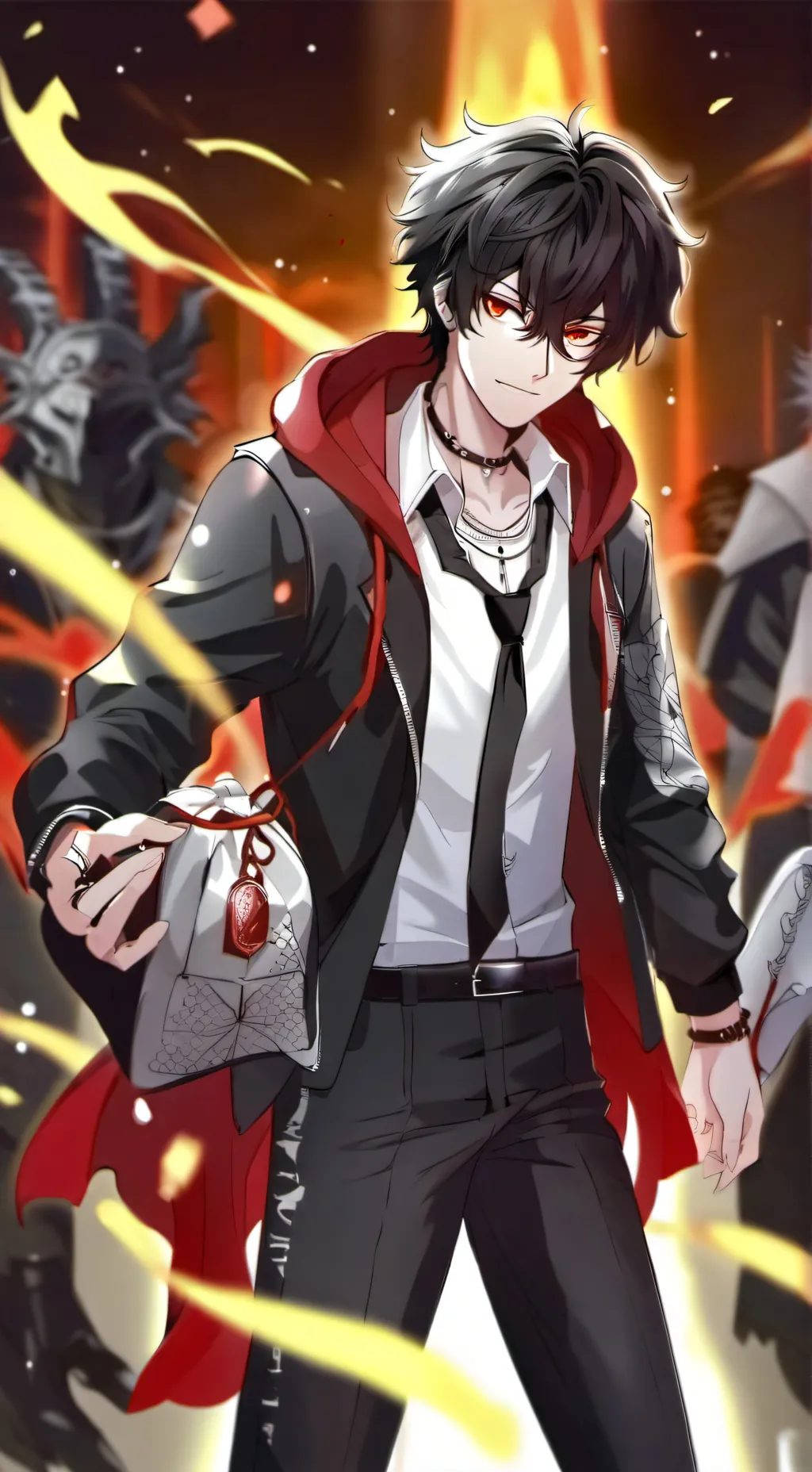 ai character: Levi background