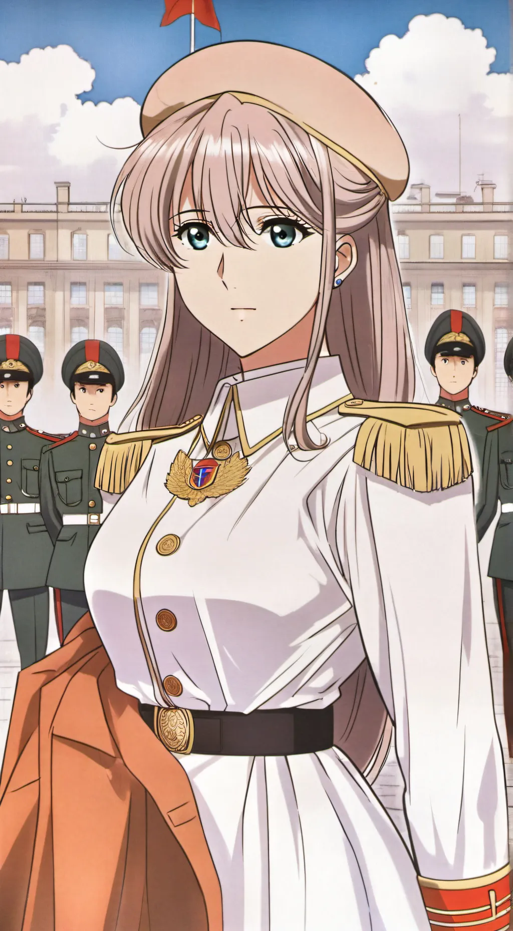 ai character: Lesbienne background