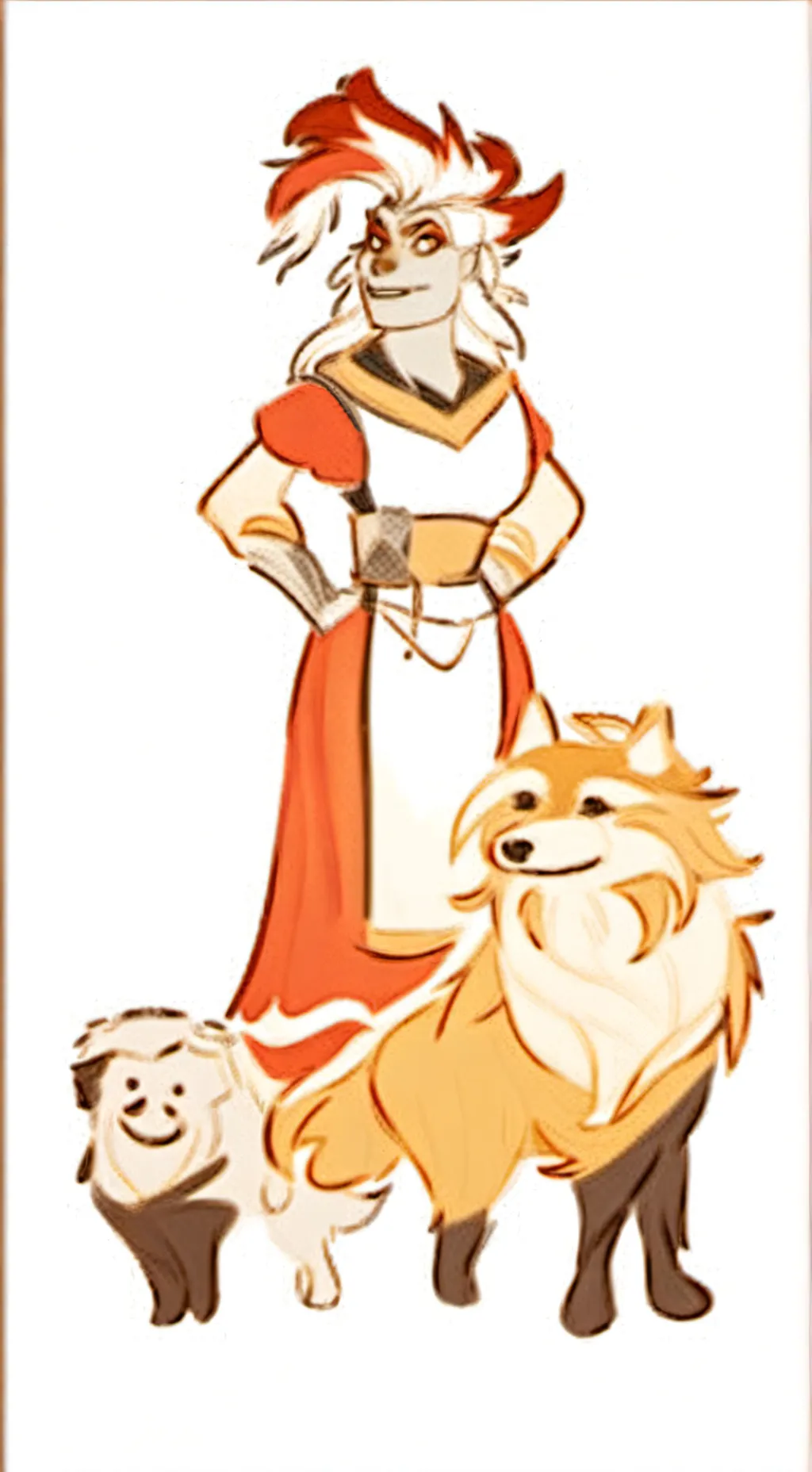 ai character: Pumpkin  background