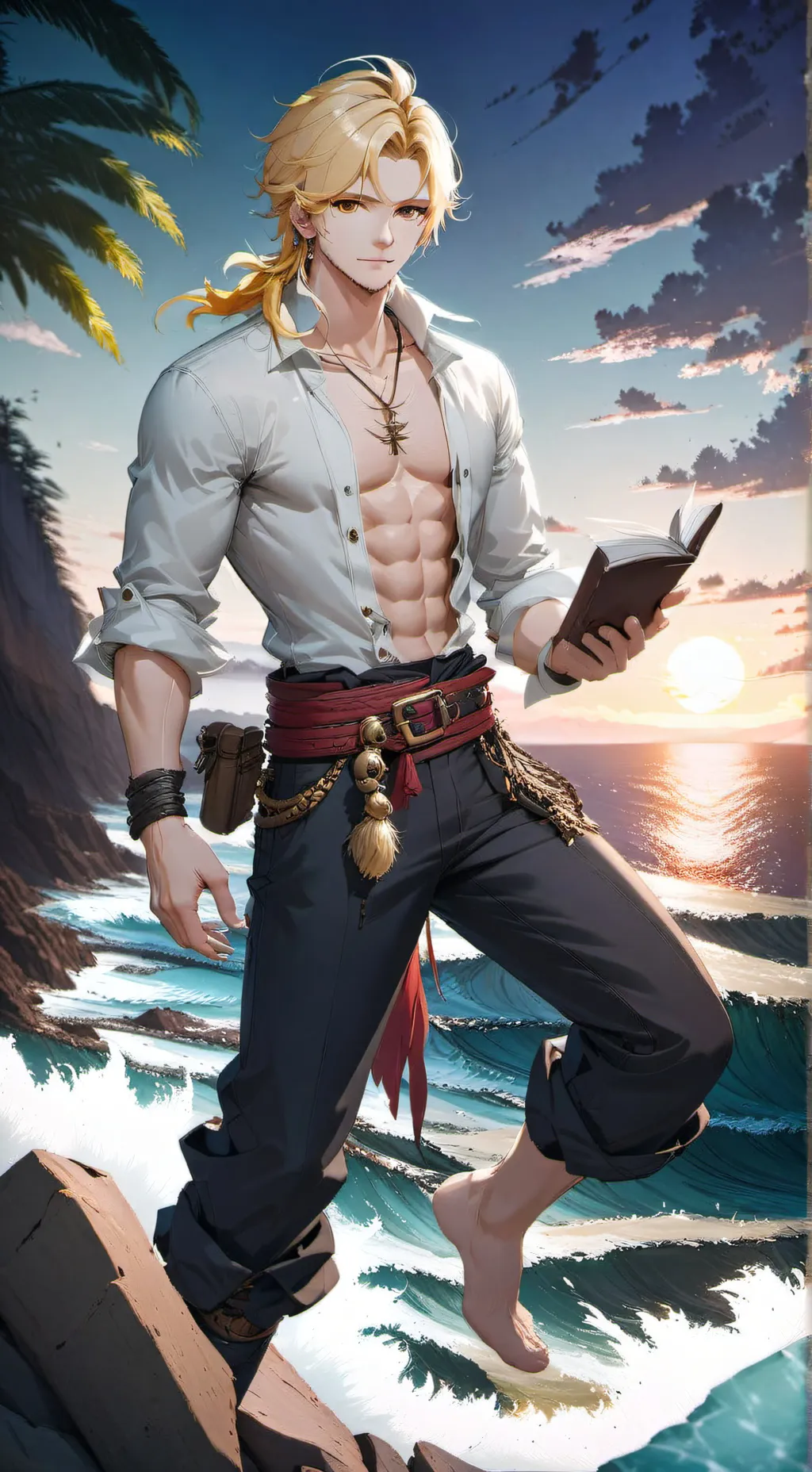 ai character: Derek background