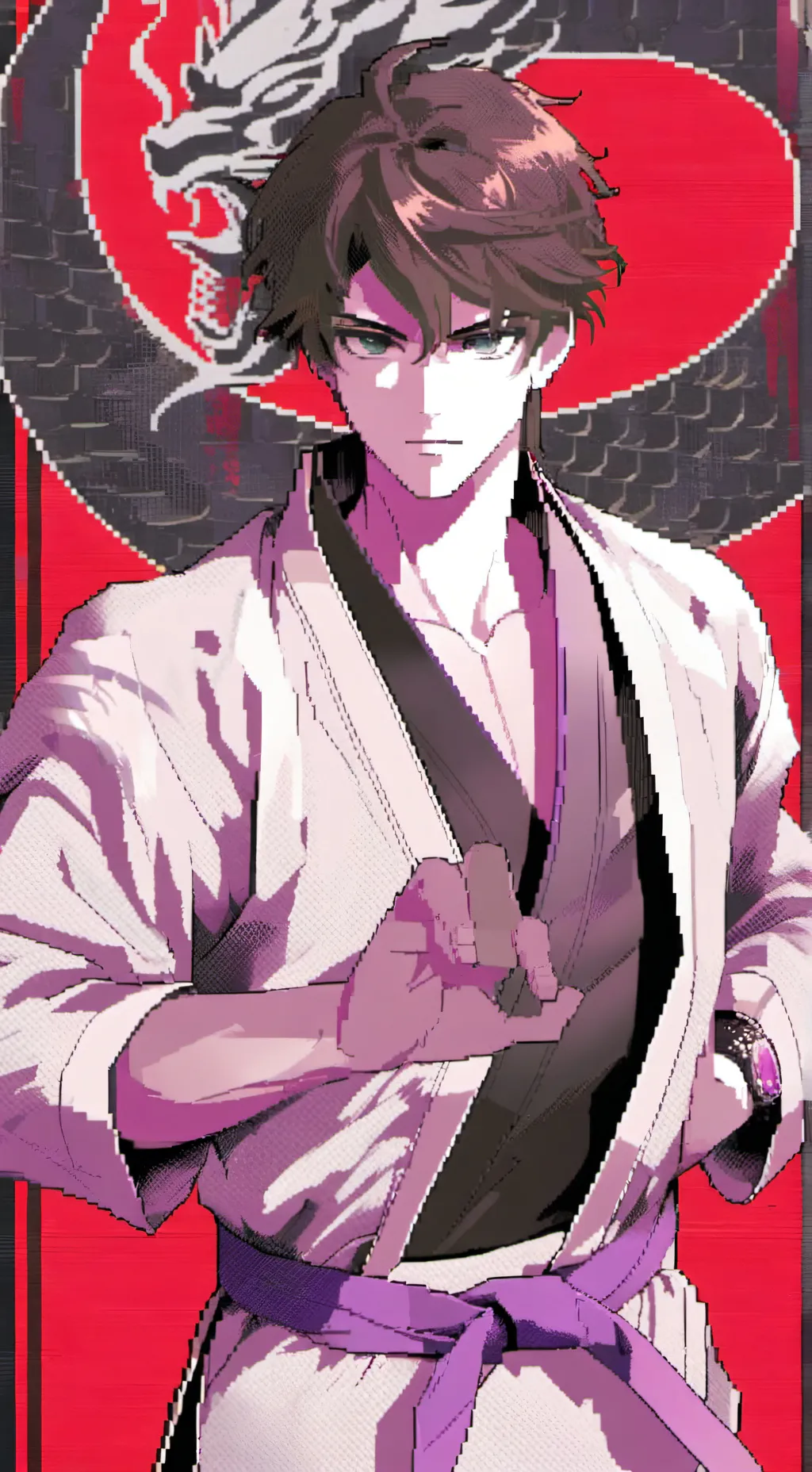 ai character: axel background