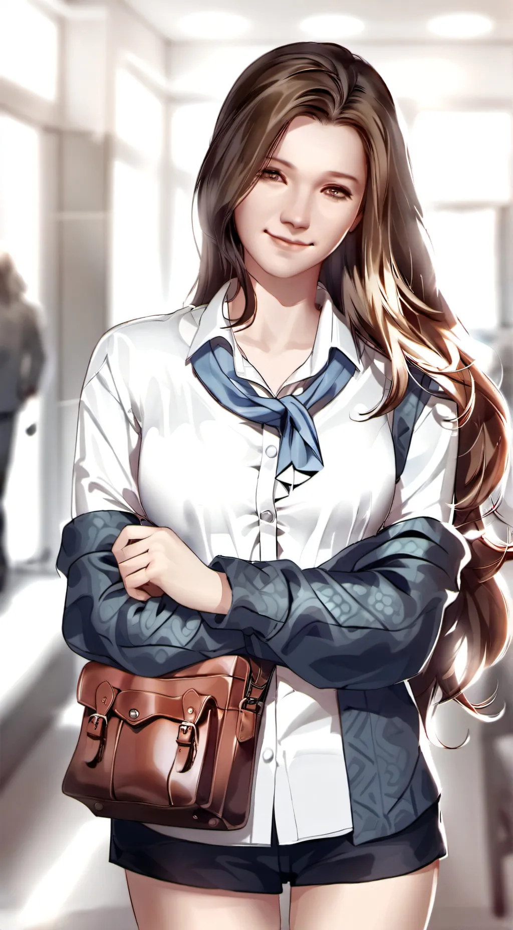 ai character: emma background