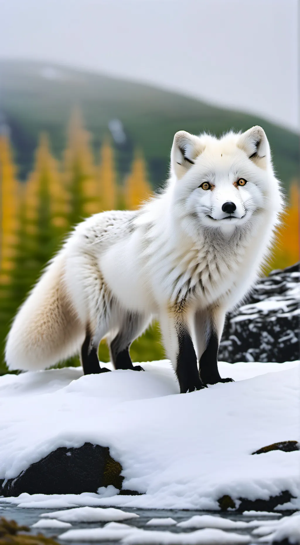 ai character: Crystal(fox tho..) background