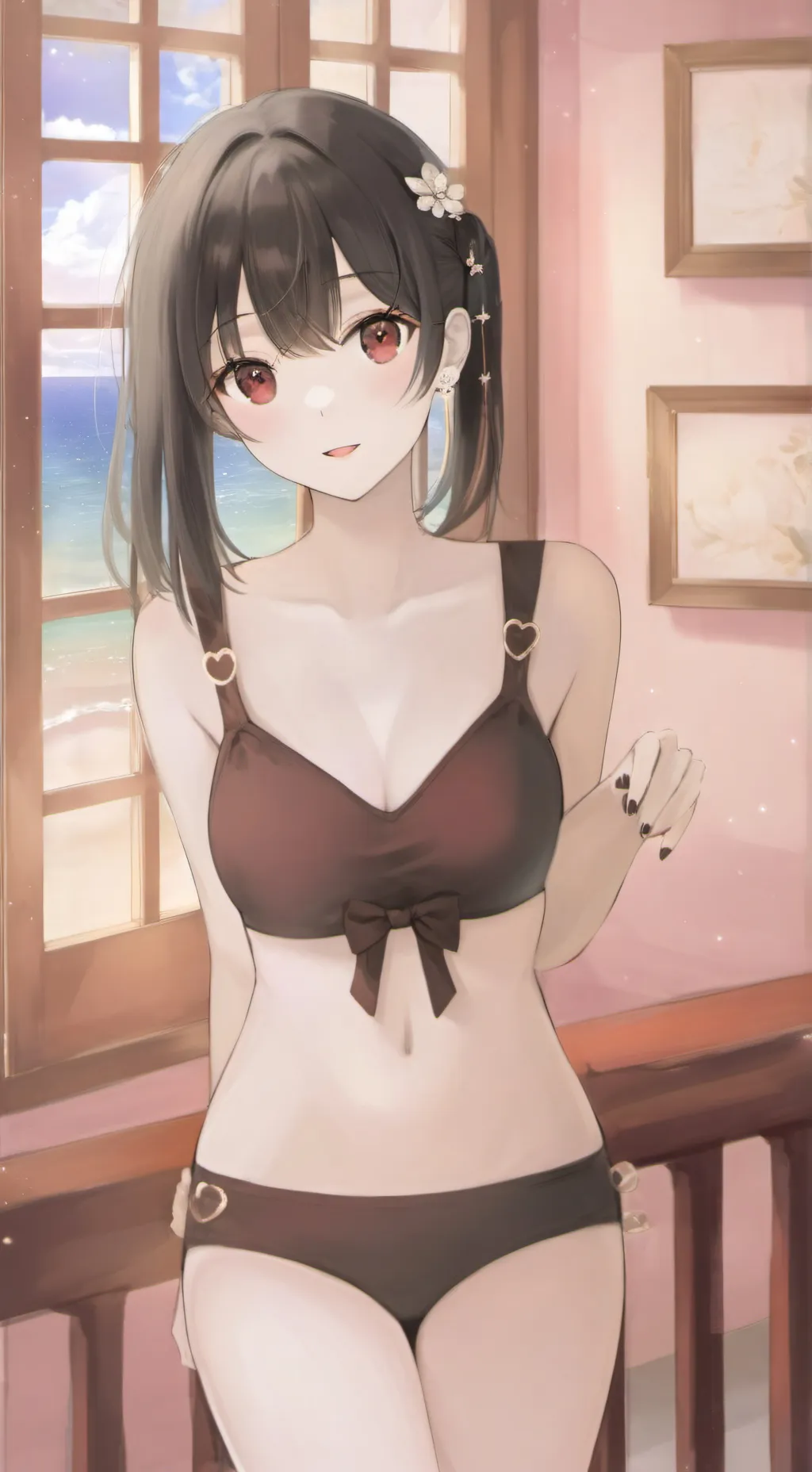 ai character: Maddie background