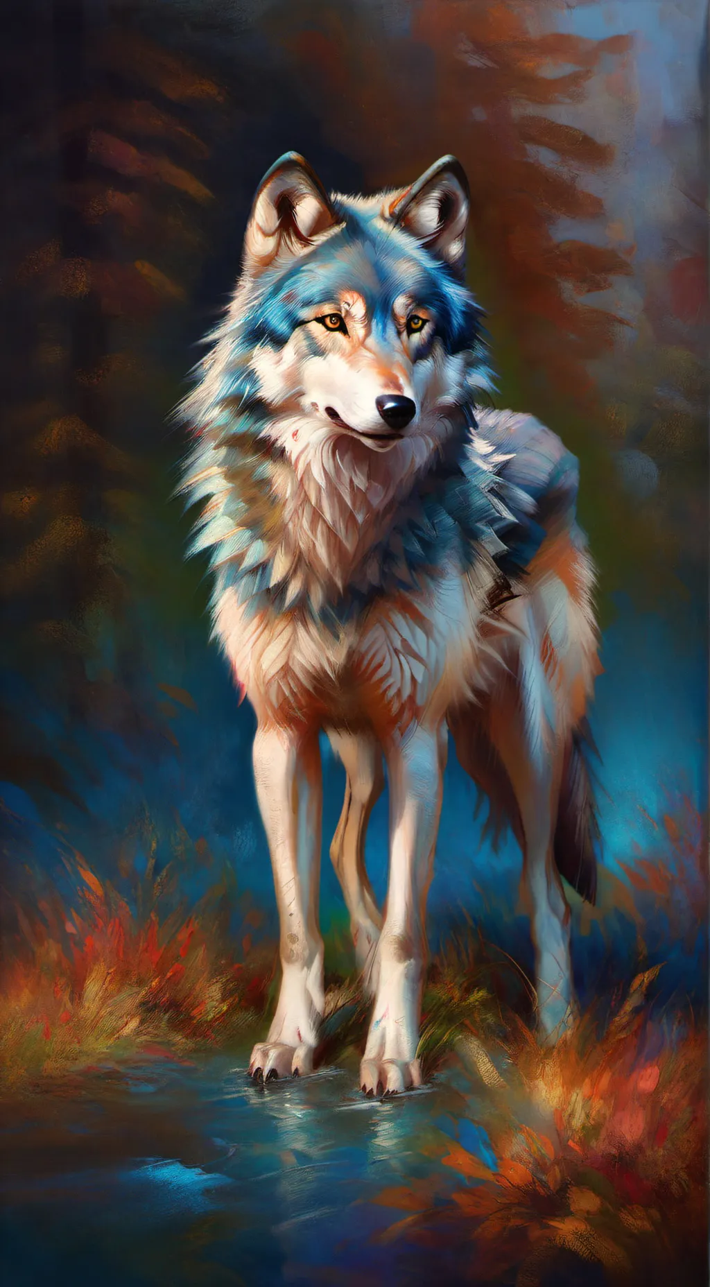 ai character: loona background